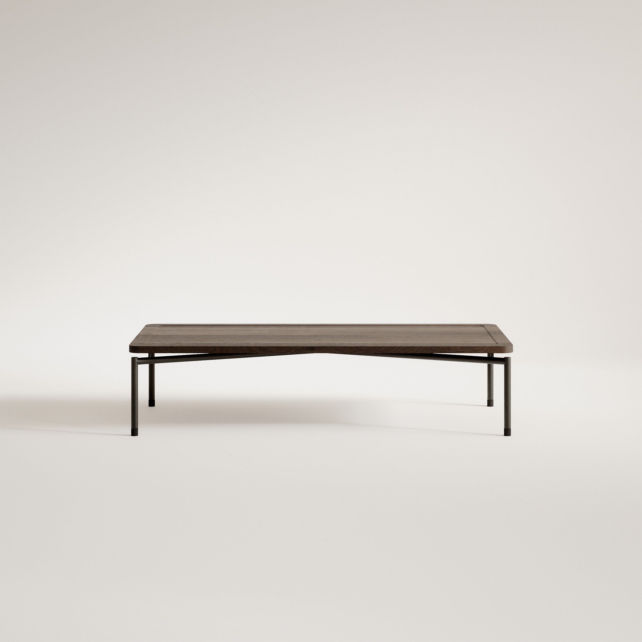 Obdĺžnikový konferenčný stolík DAPPLE dub