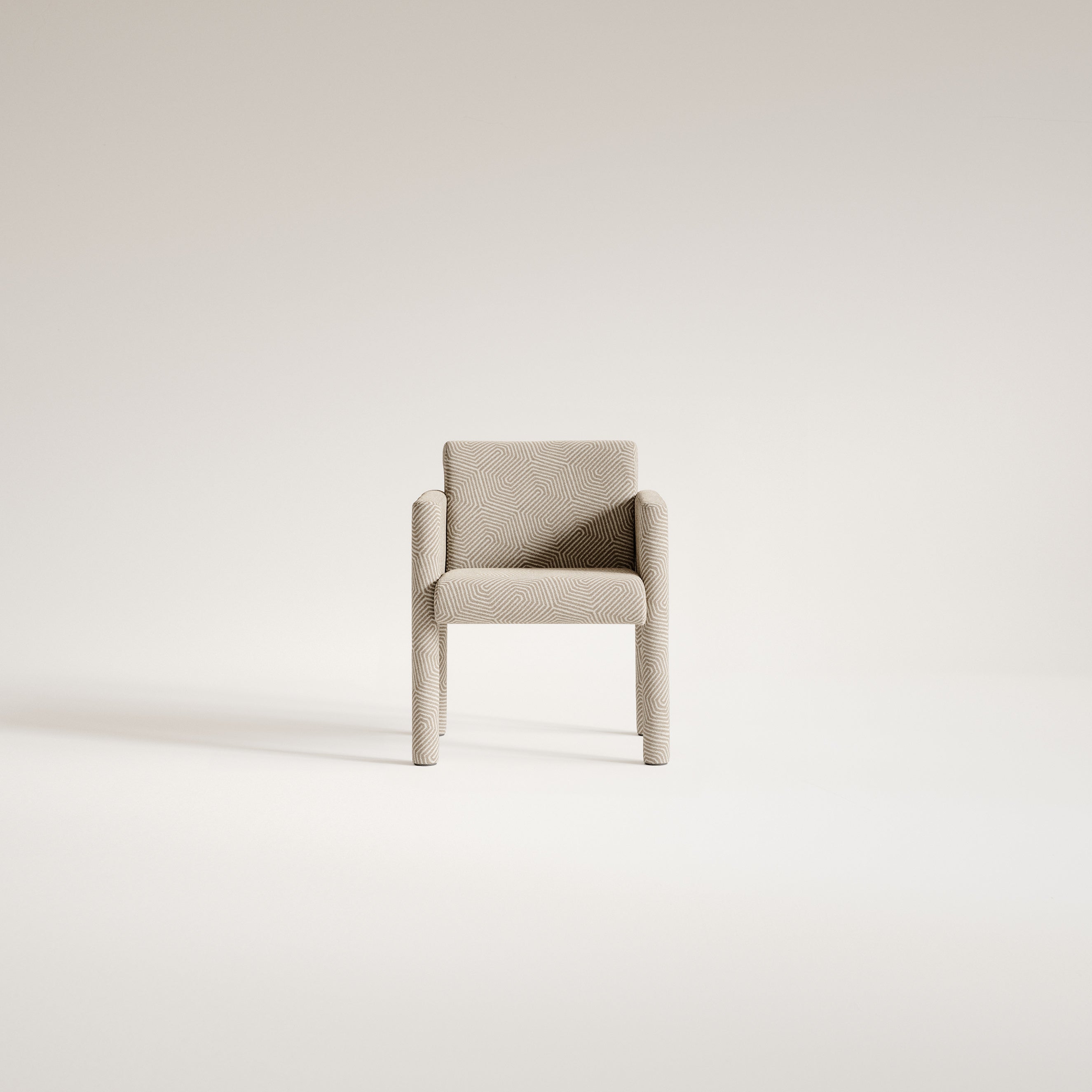 ION upholstered armchair