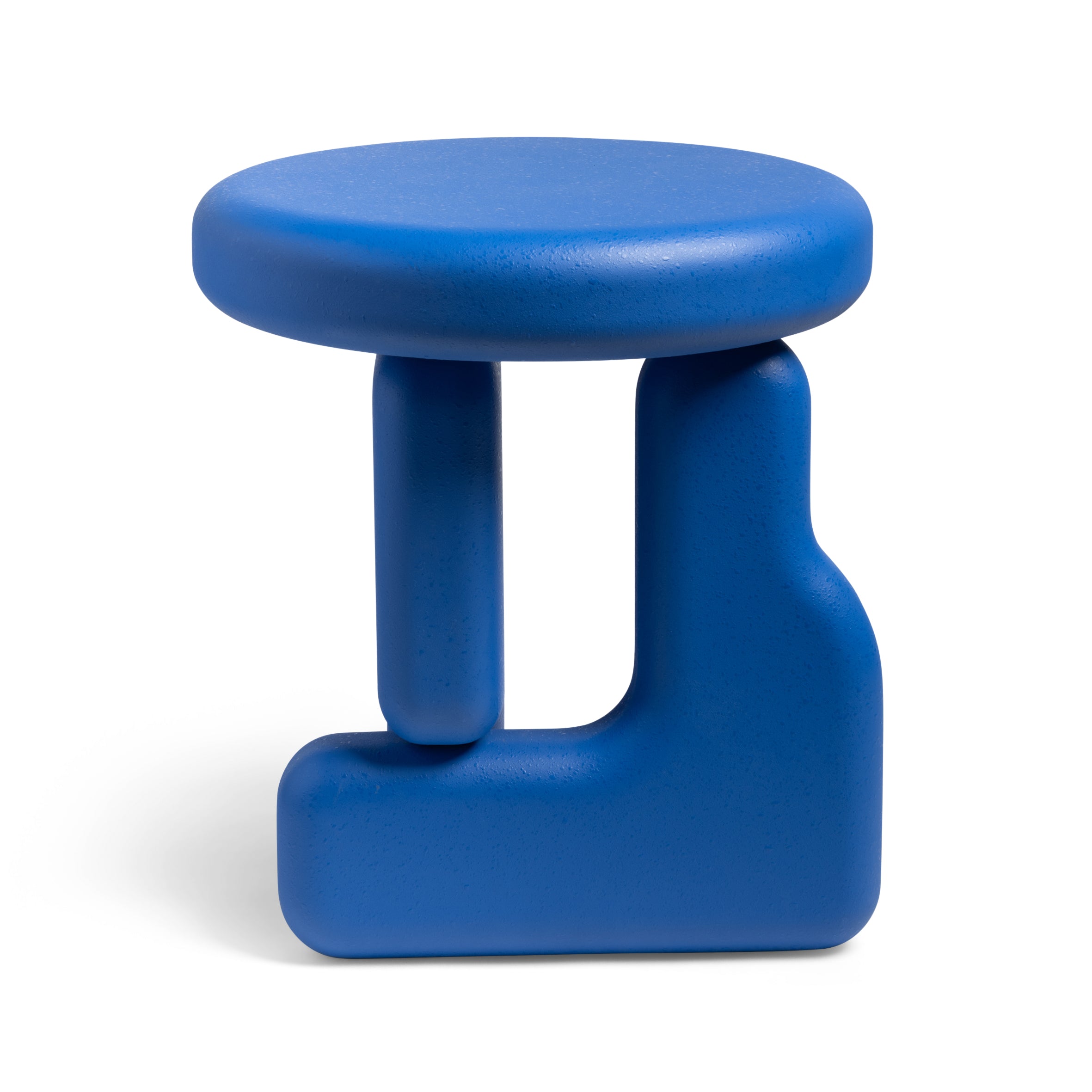 Bočný stolík PLOT modrý