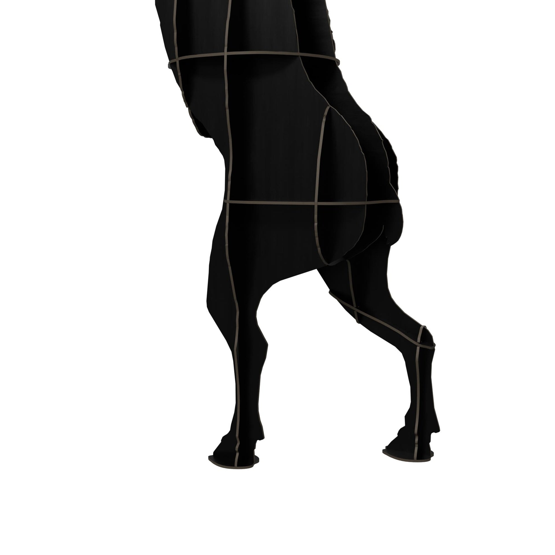 Regał FAUSTO čierny