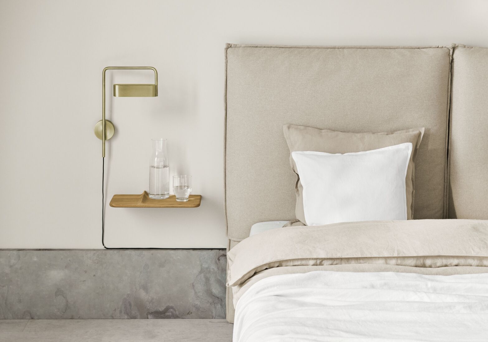 Kinkiet SCRIBE šedý