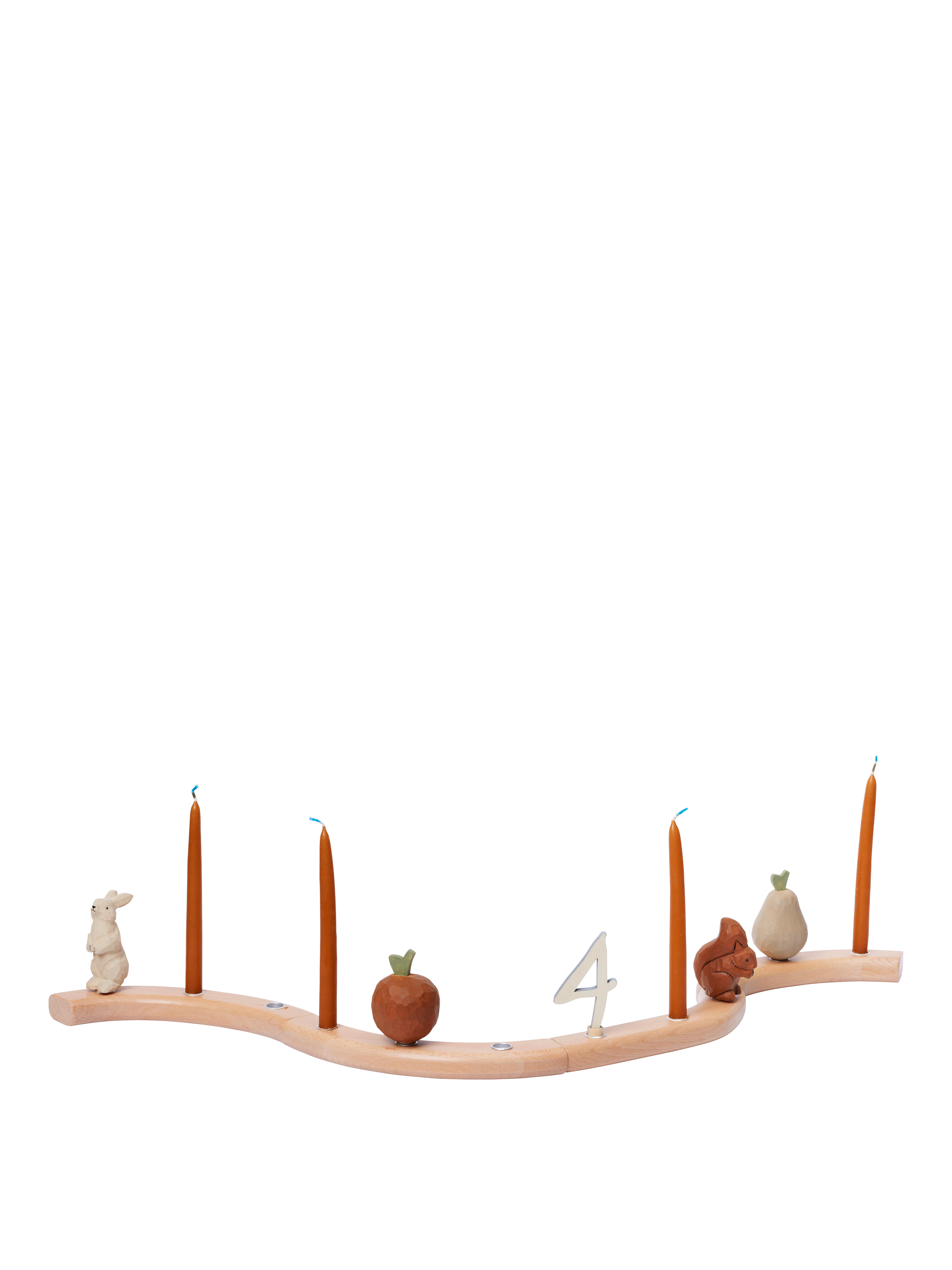 Sviečka LOOPI ružová