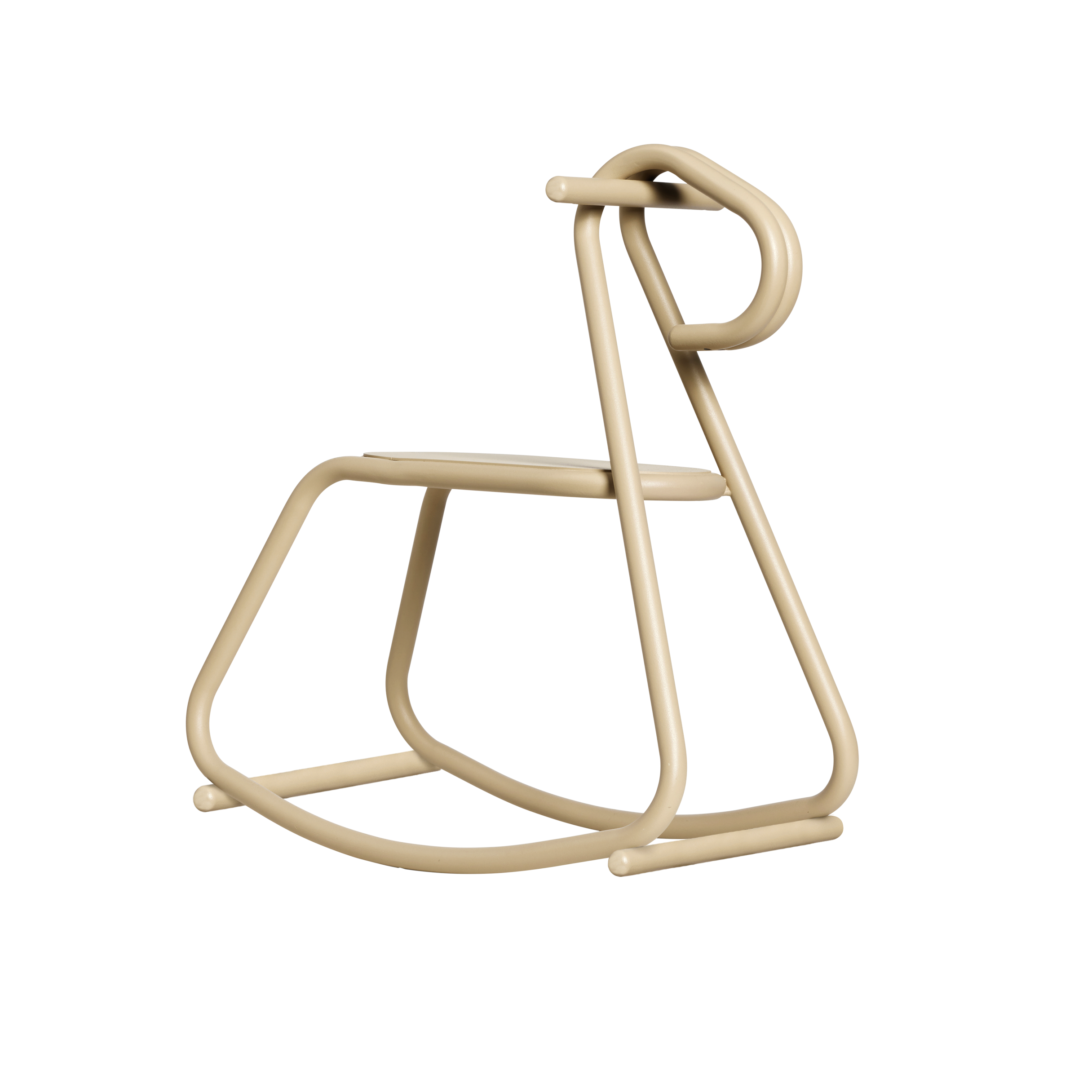 Hravý poník pre deti LUSSI béžový