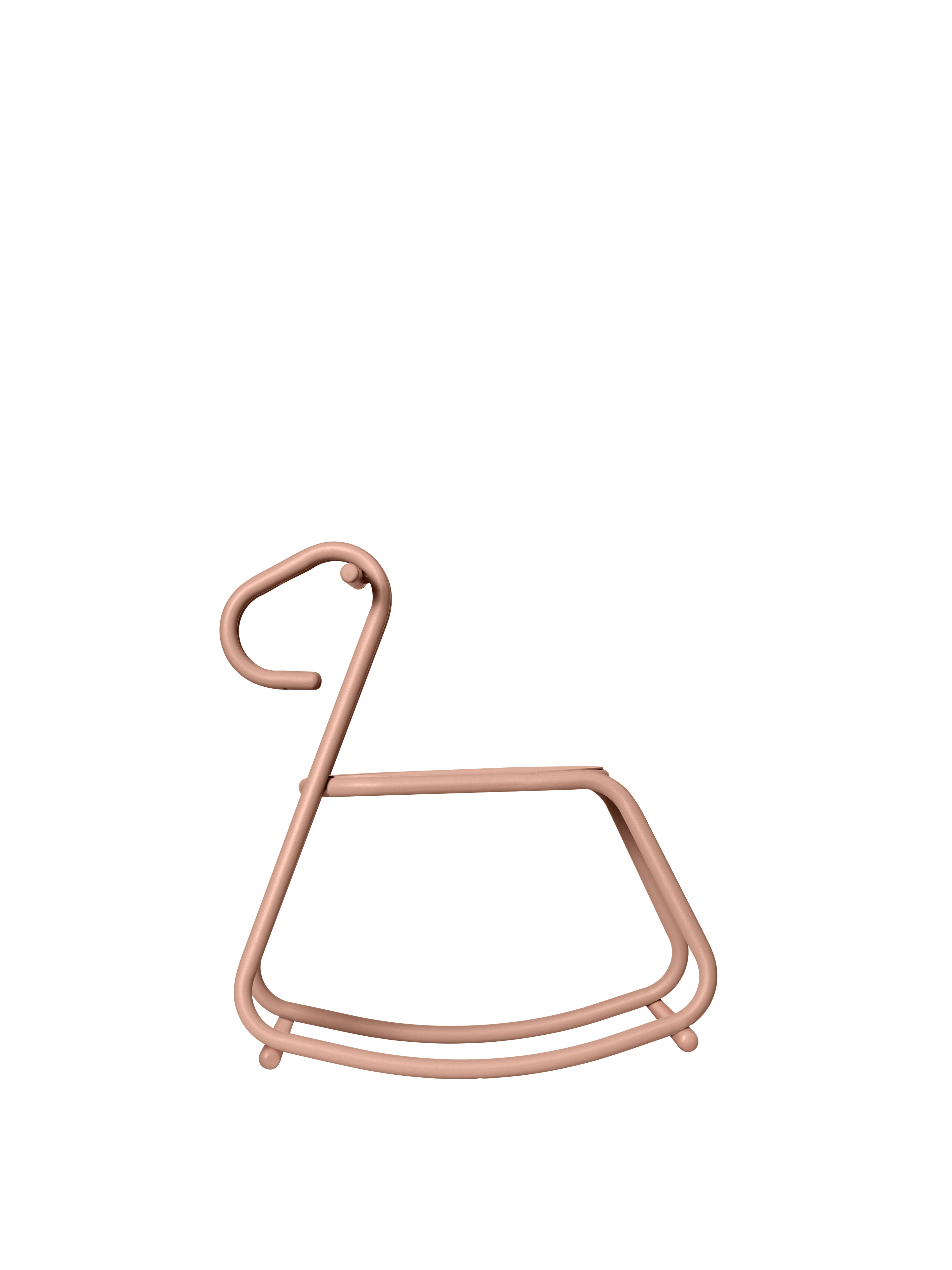 LUSSI pink rocking horse for children