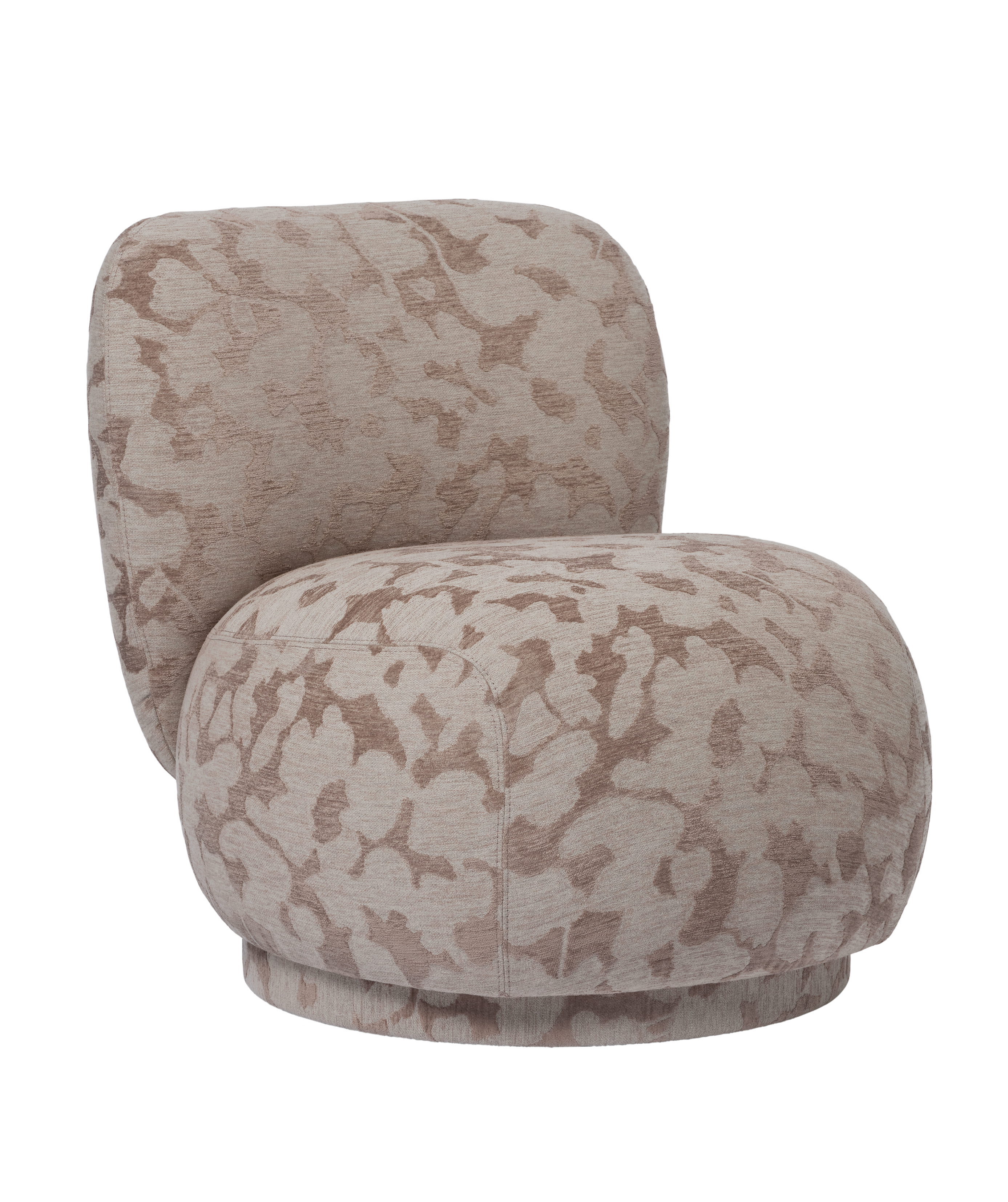 Otočný fotel RICO PICCOLO LOUNGE Cilla taupe