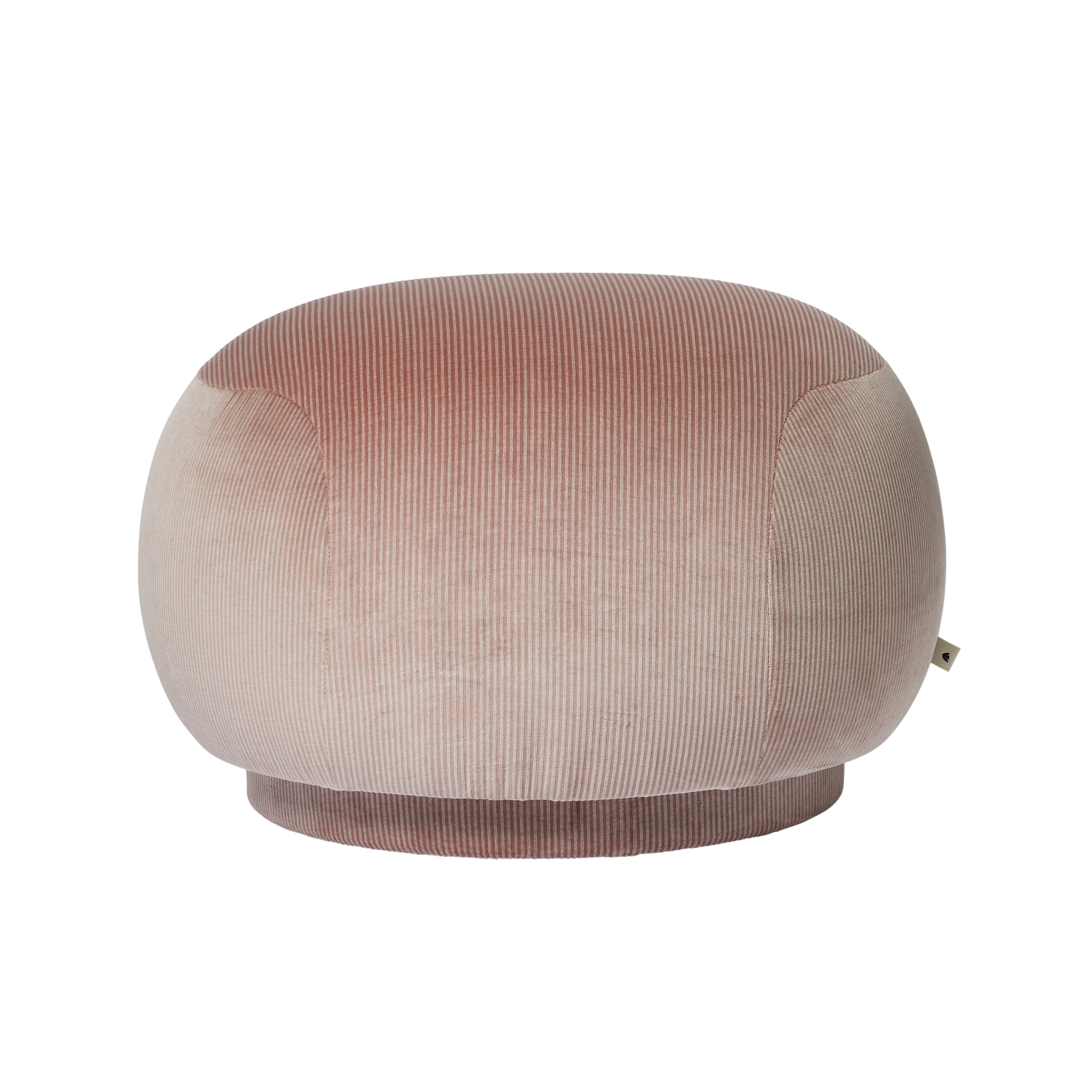 Puf RICO Devoré Velvet ružový