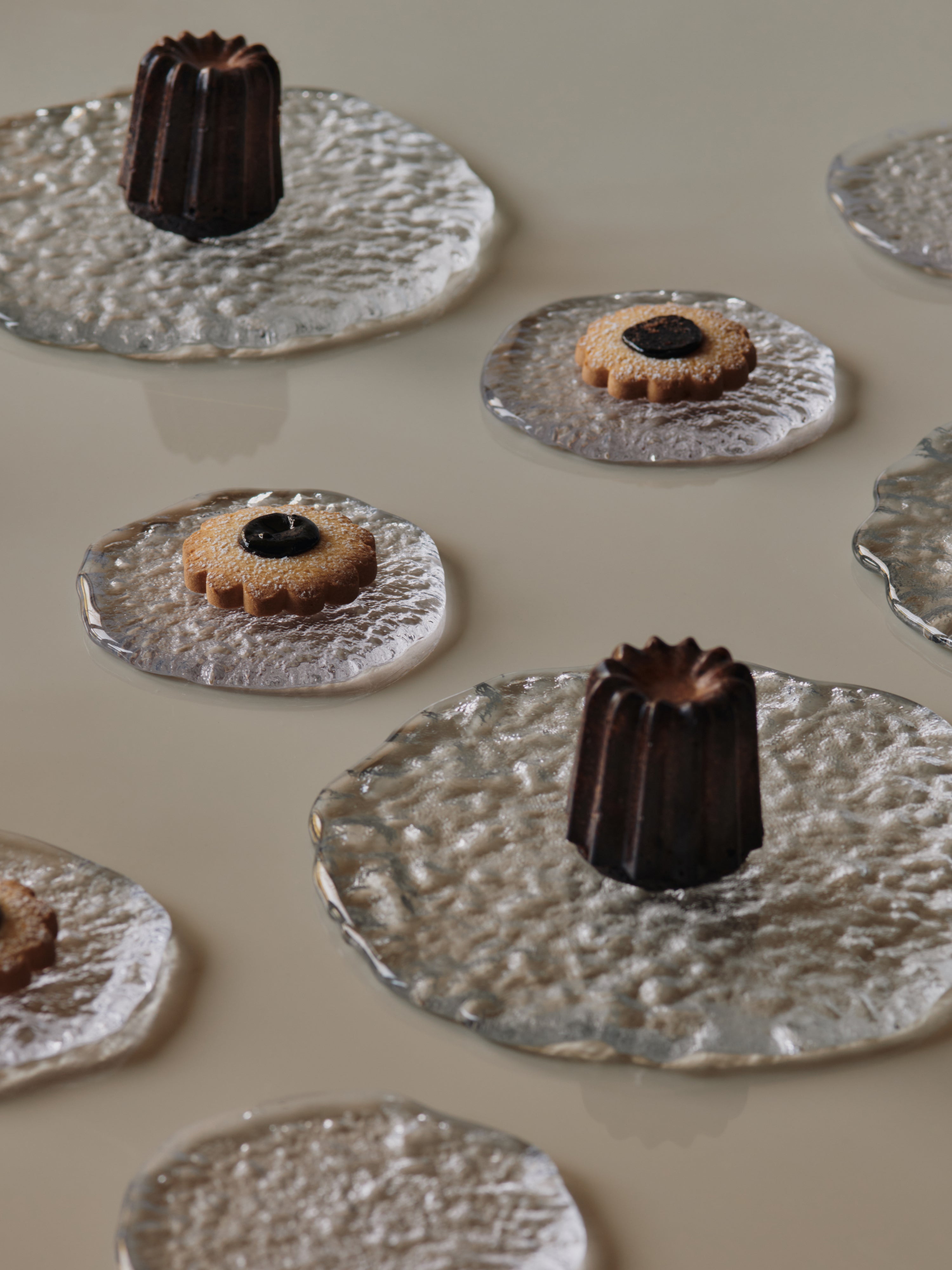 Súprava dekorácií MOMENTO sklo