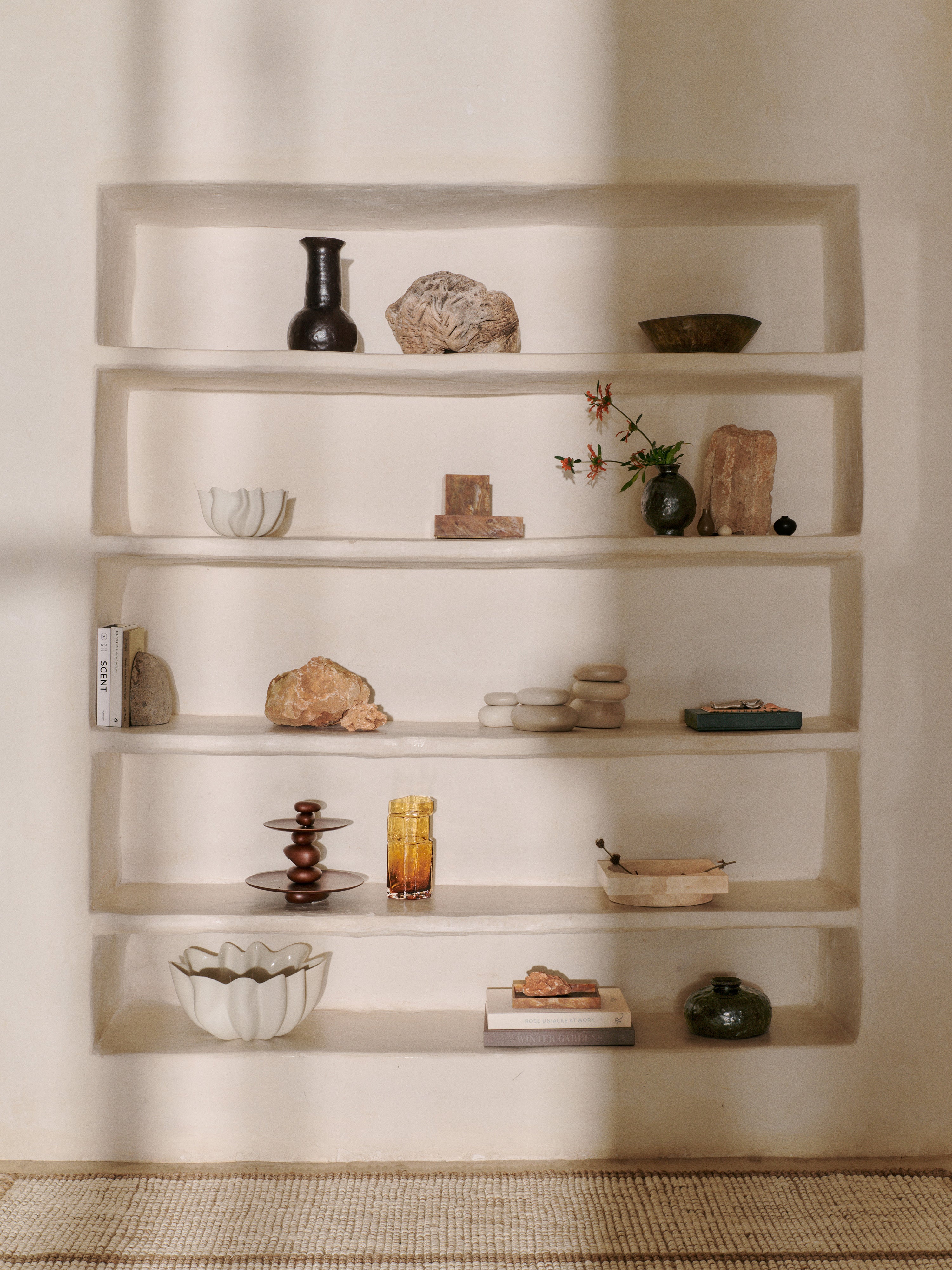 MURO amber vase