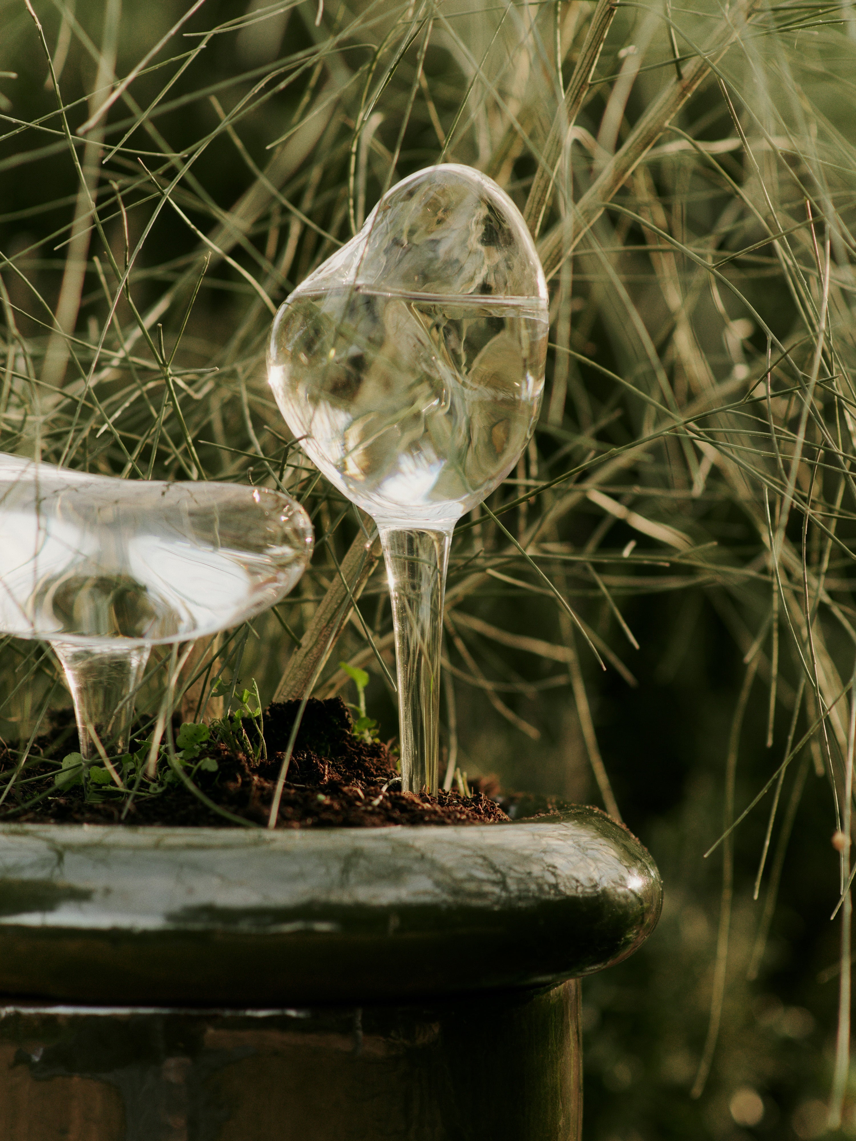 Súprava zavlažovacích guľ MERCURY sklo