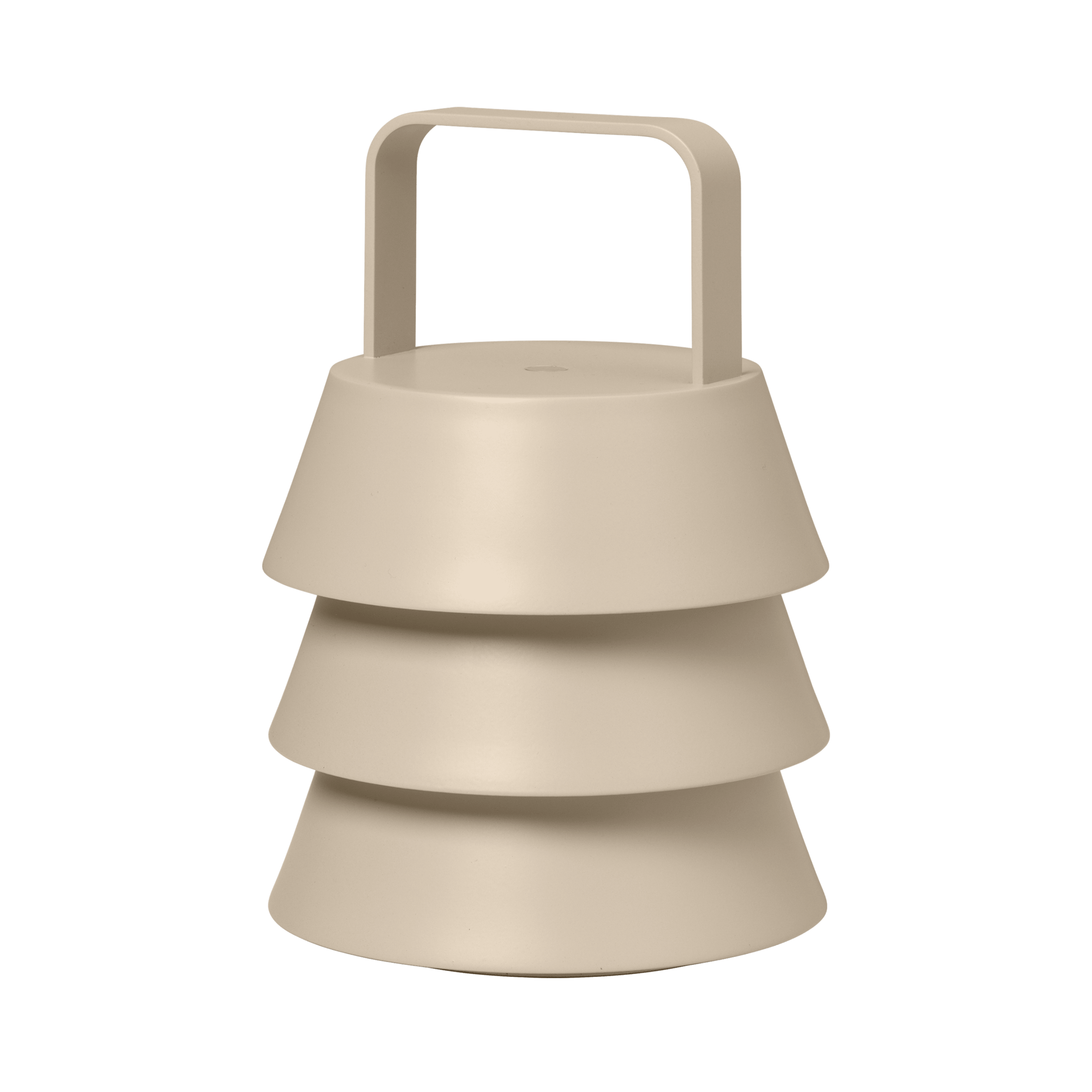 Prenosná lampa LUVER béžová