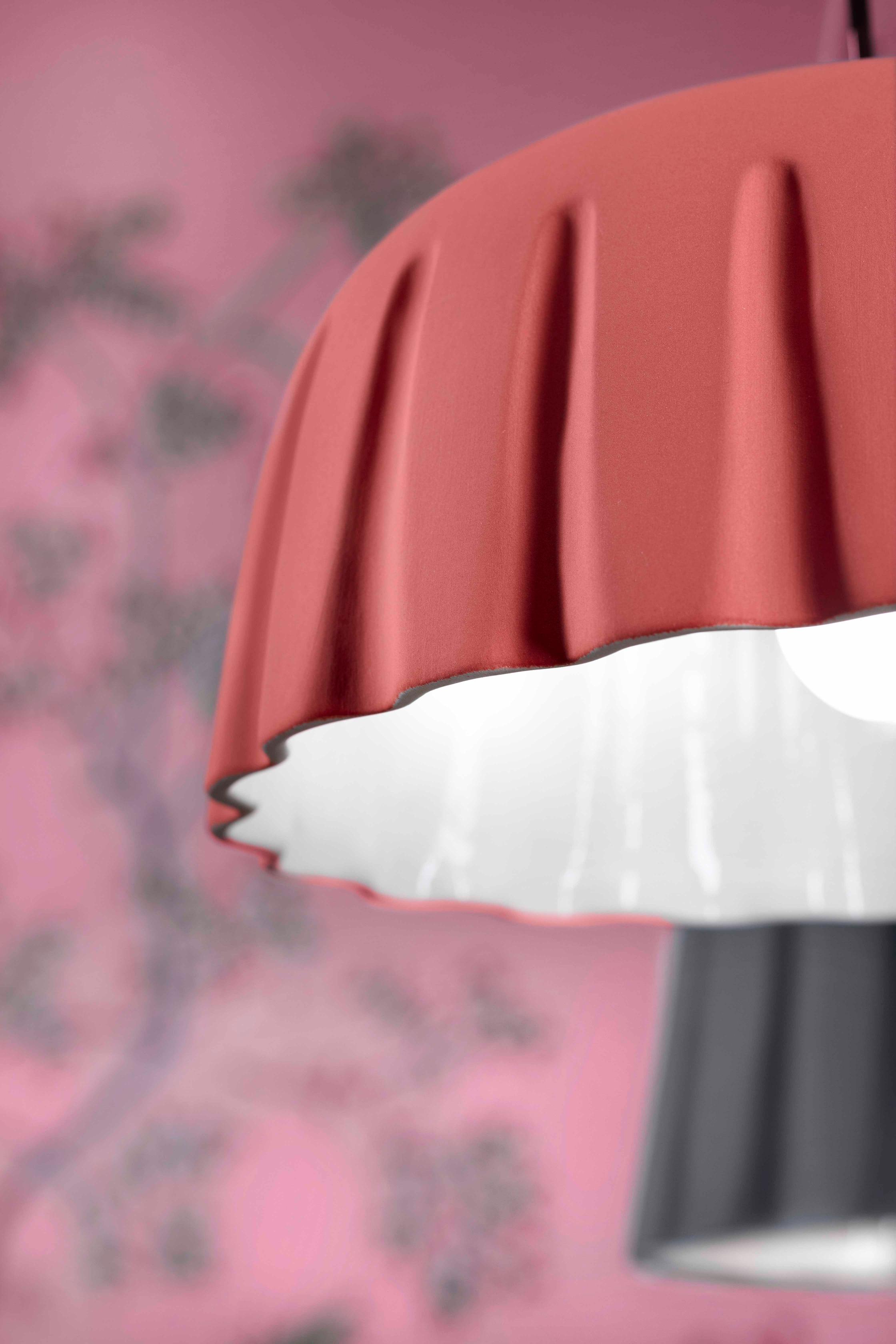 MADAME GRES white ceramic pendant lamp