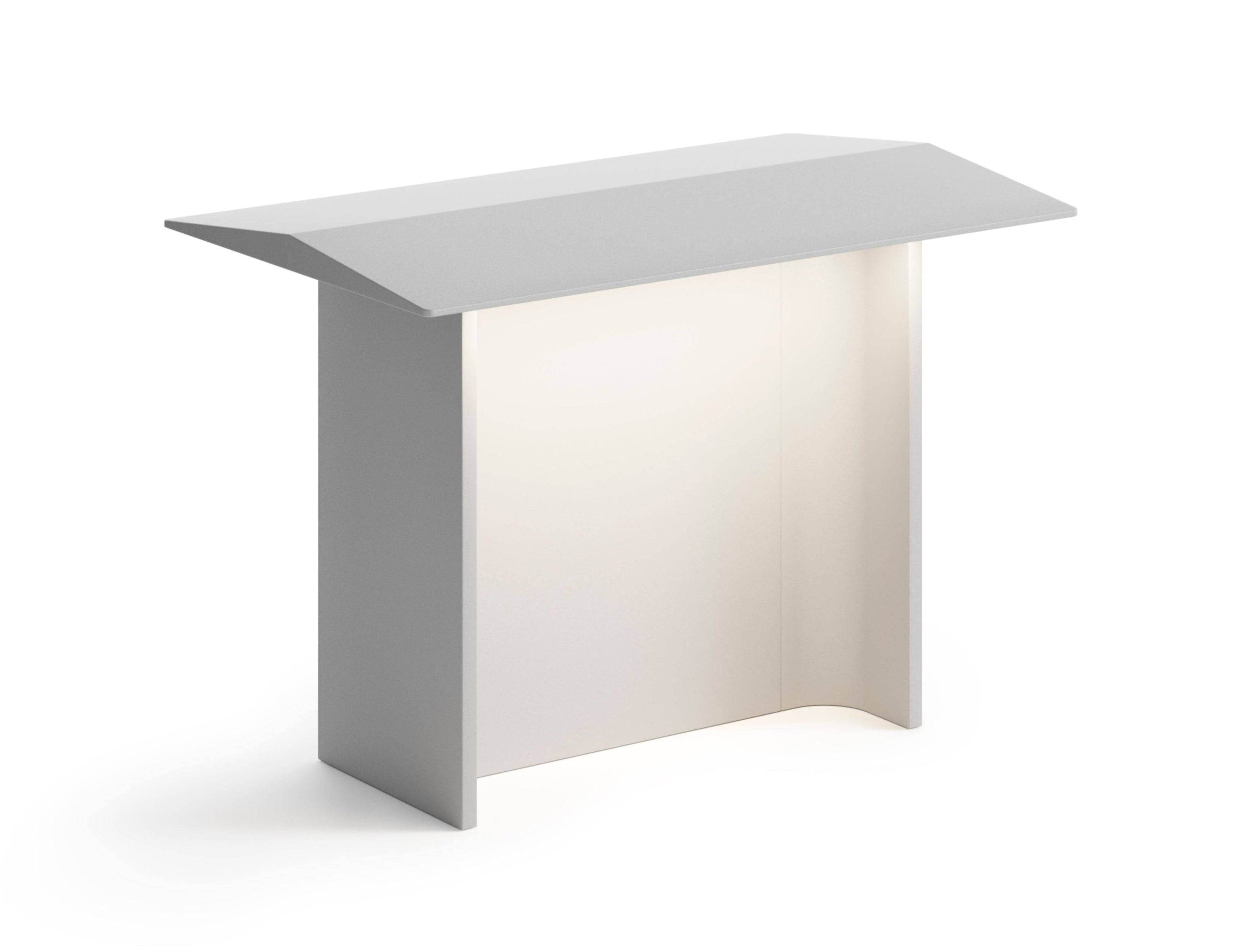 Záhradná podlahová lampa FIENILE svetlosivá