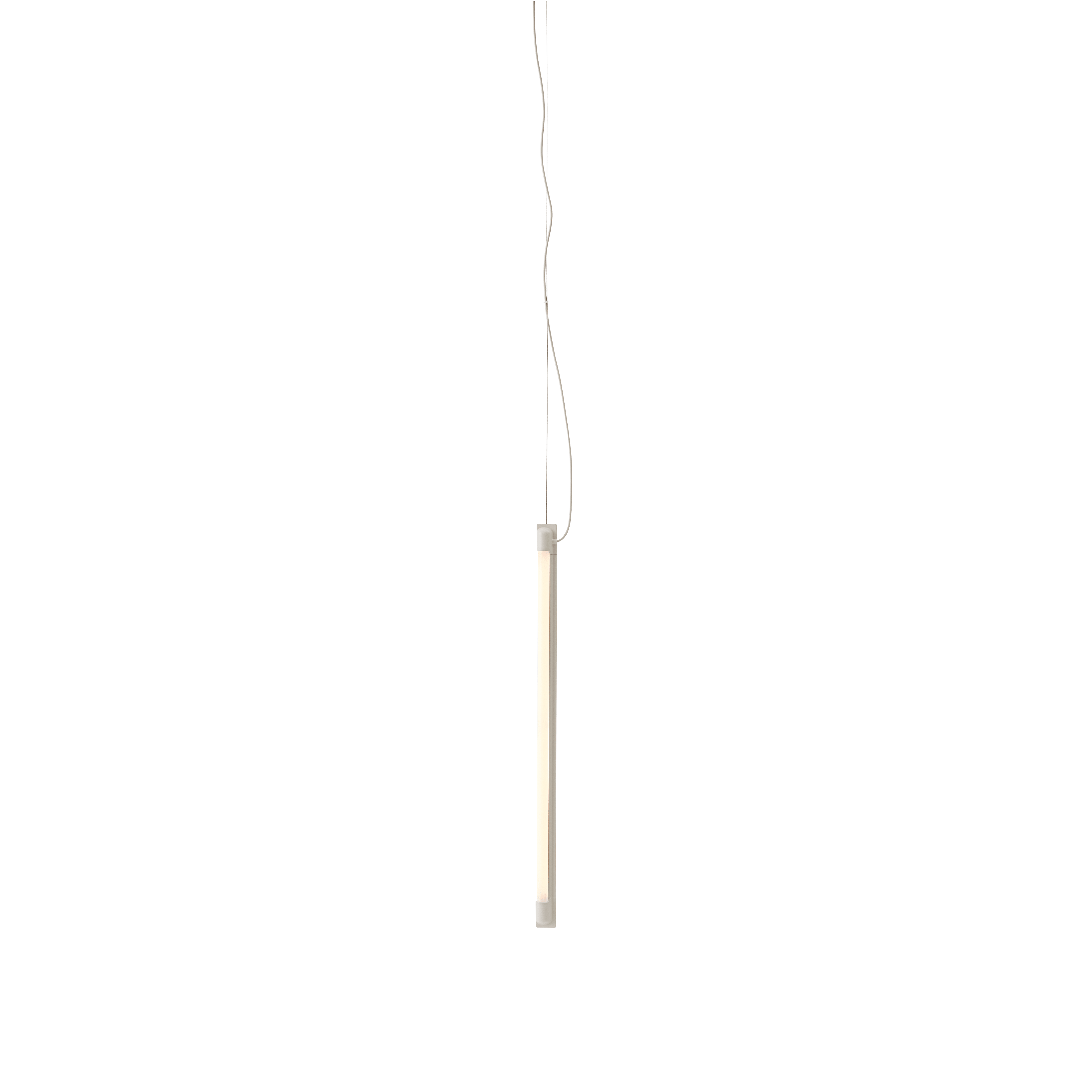 Závesná lampa FINE svetlosivá