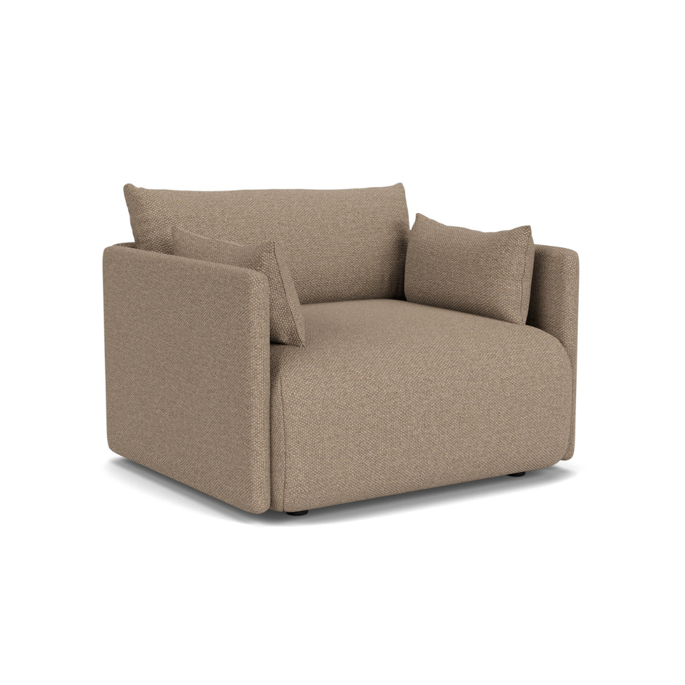 OFFSET brown armchair