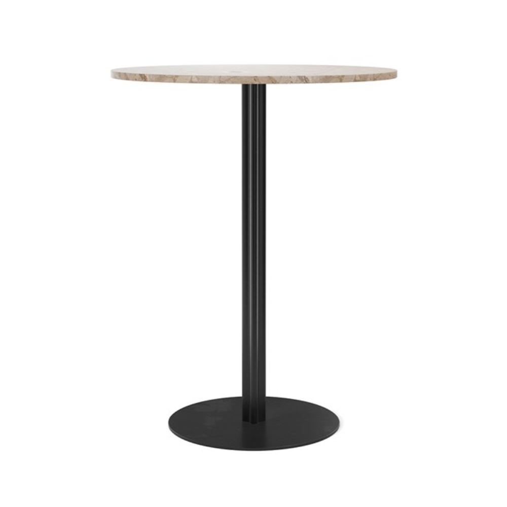 HARBOUR round bar table sandy ceramic