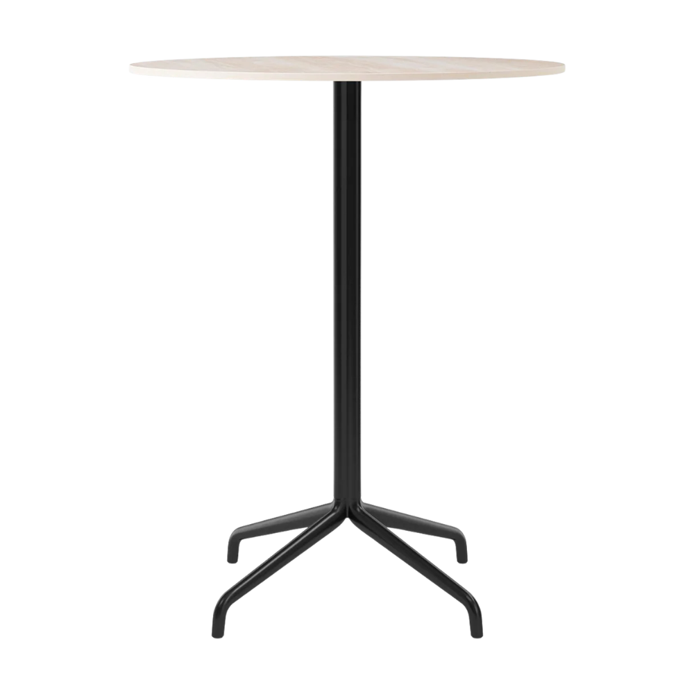 HARBOUR round bar table sandy ceramic