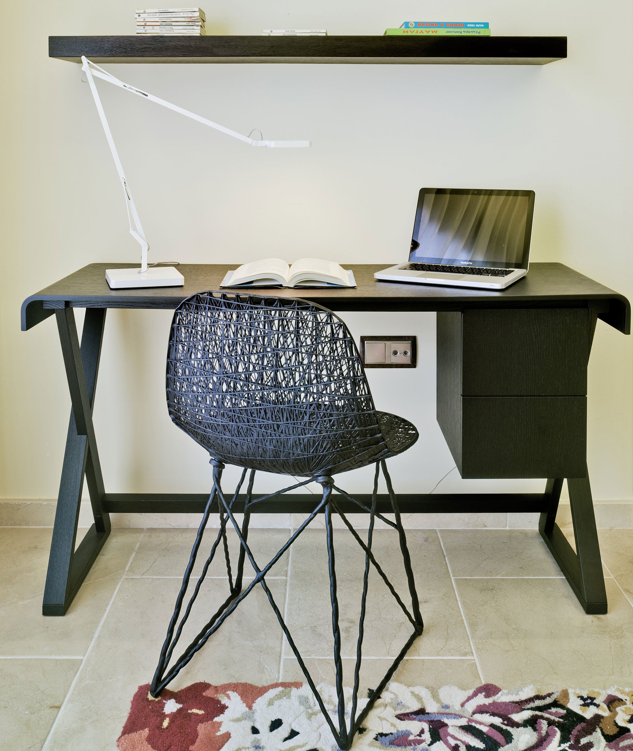 KELVIN LED BASE Desk Lamp White