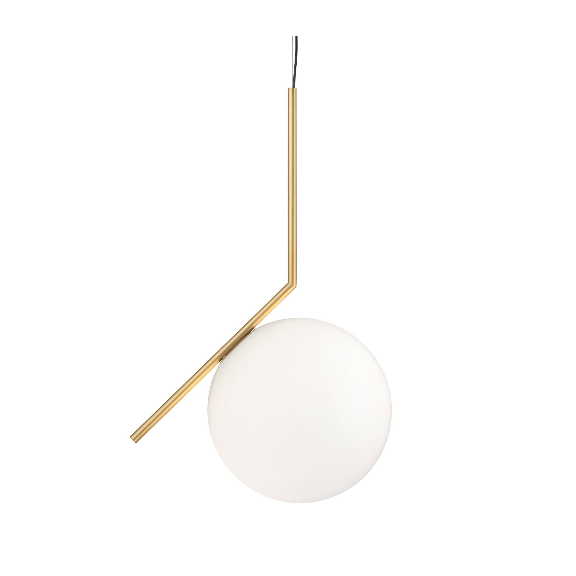 Závesná lampa IC LIGHTS 3 mosadzná