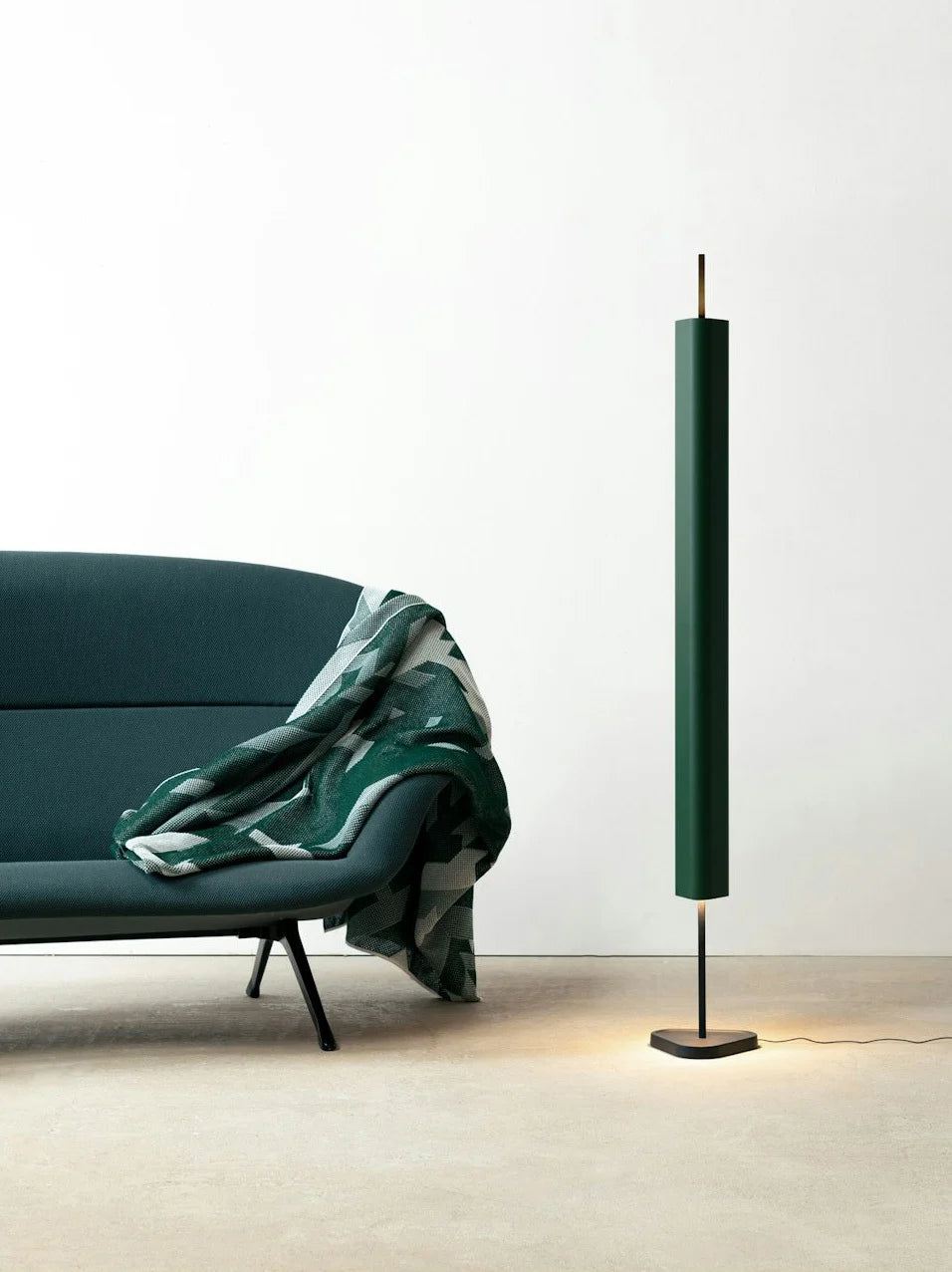 EMI White Floor Lamp