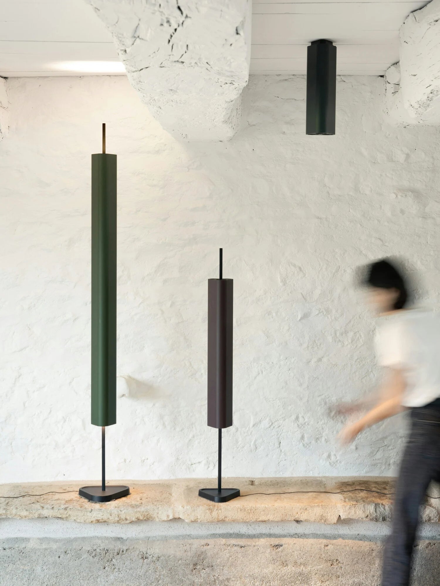 EMI White Floor Lamp