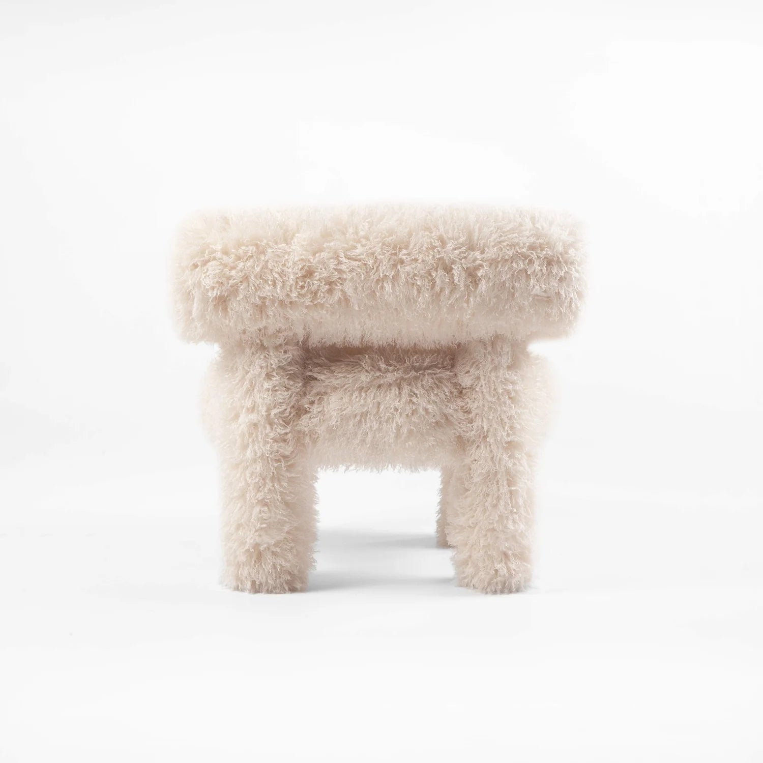 Fotel GROPIUS CS1 - FLUFFY EDITION umelé kožušiny