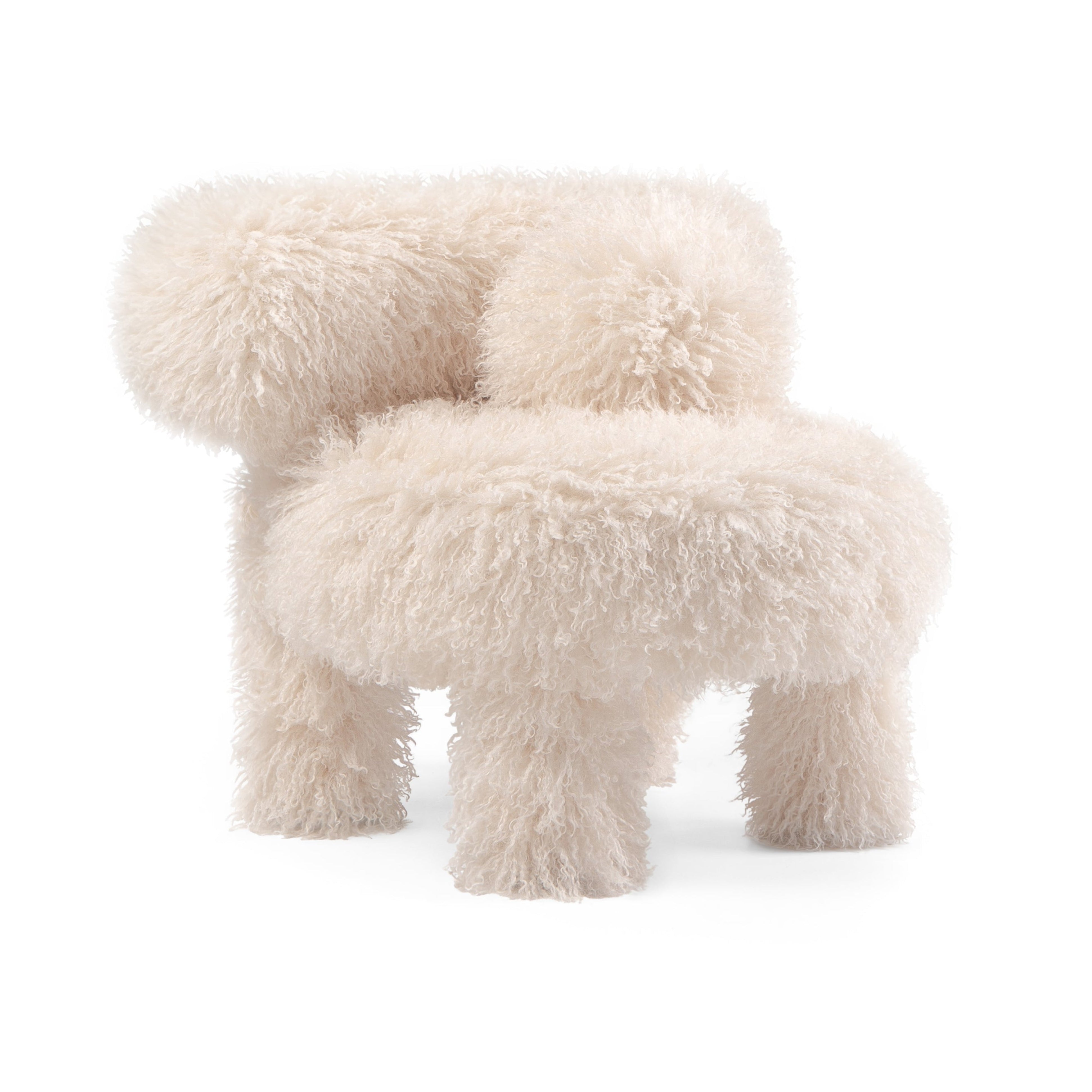 Children's Armchair BABY GROPIUS CS1 - FLUFFY EDITION artificial fur