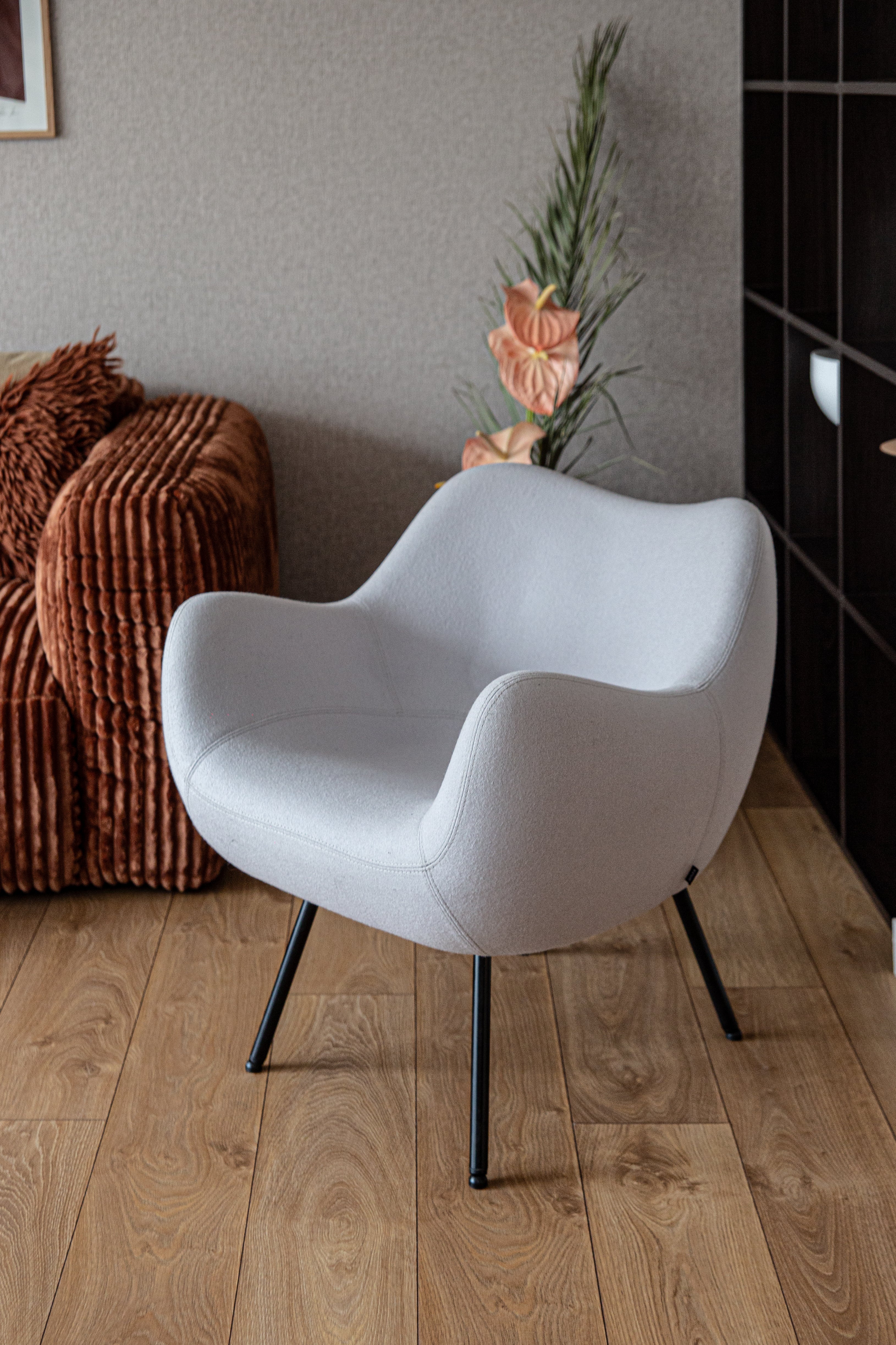 Fotel RM58 CLASSIC SOFT béžový - poexponovaný