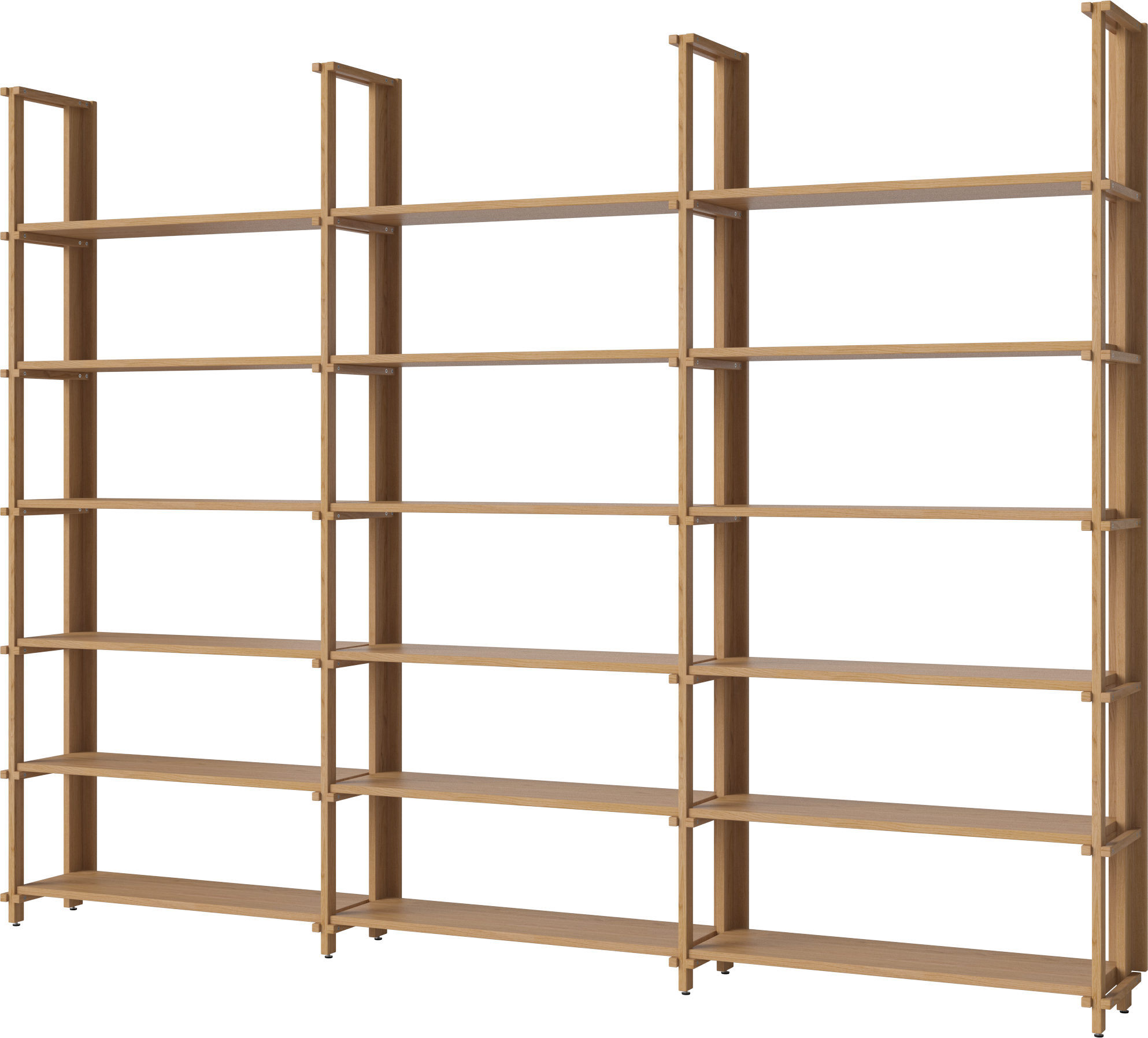 Regál FRIEDMAN z dubového dreva