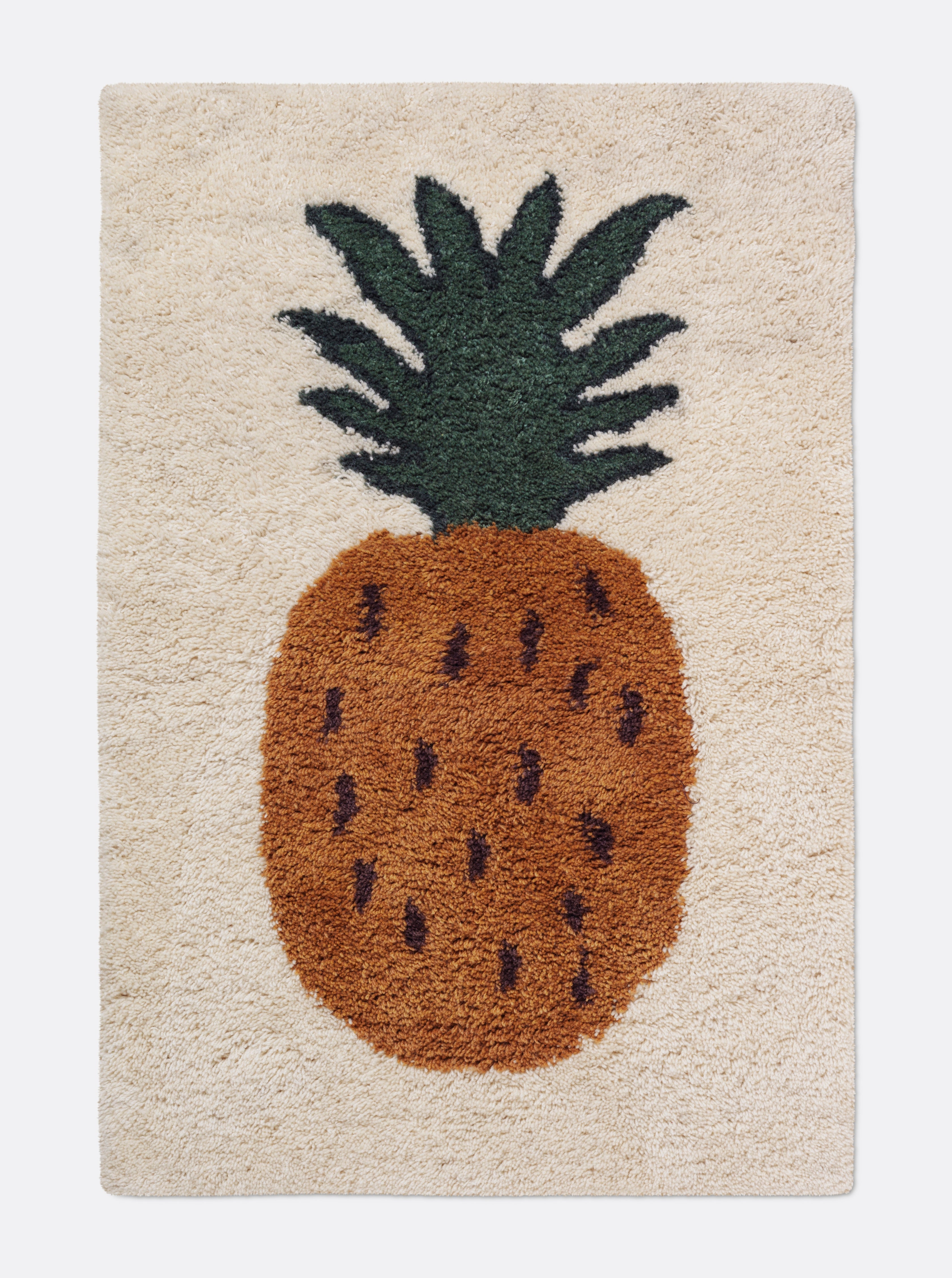 Detský koberec FRUITICANA ANANÁS béžový