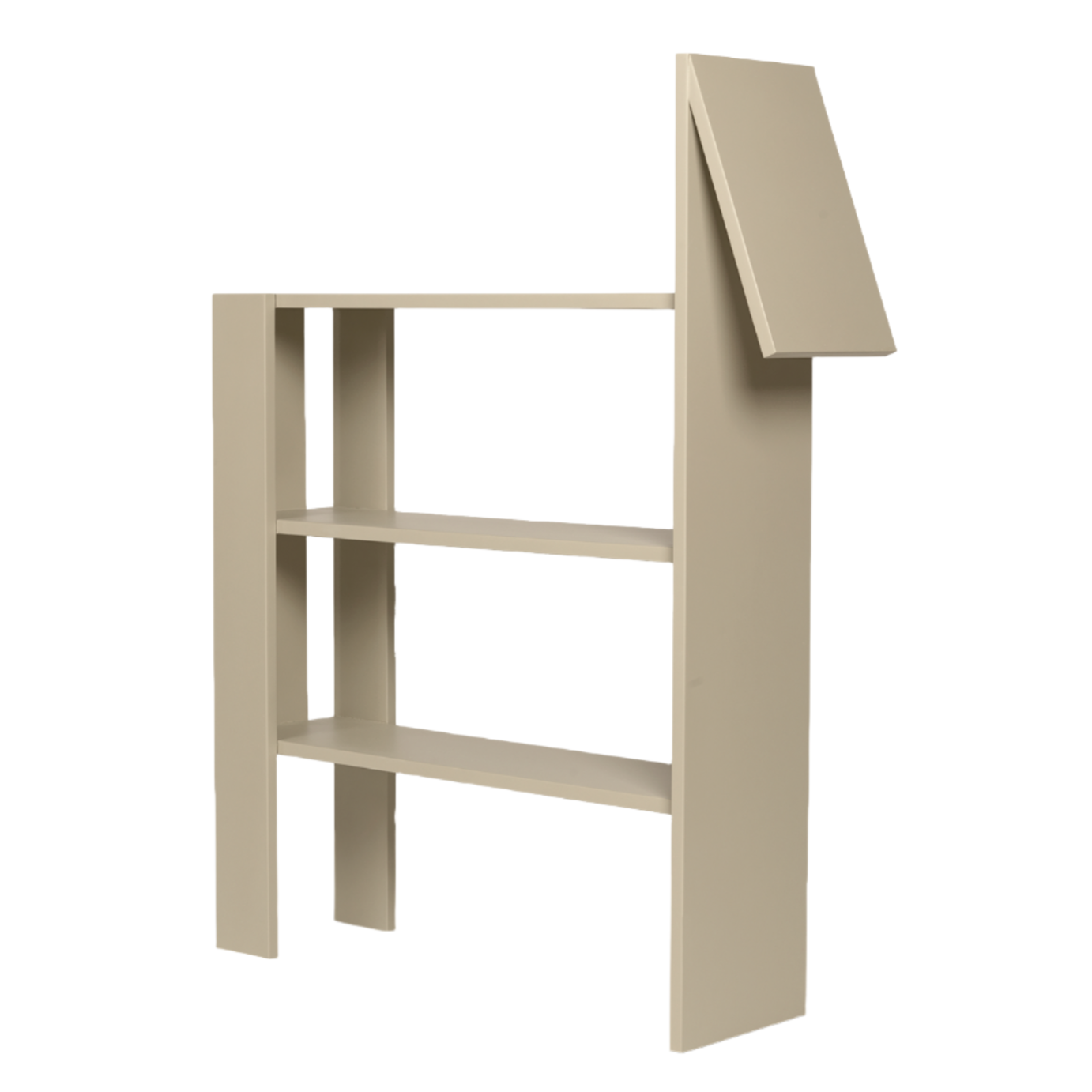 HORSE BOOKCASE beige