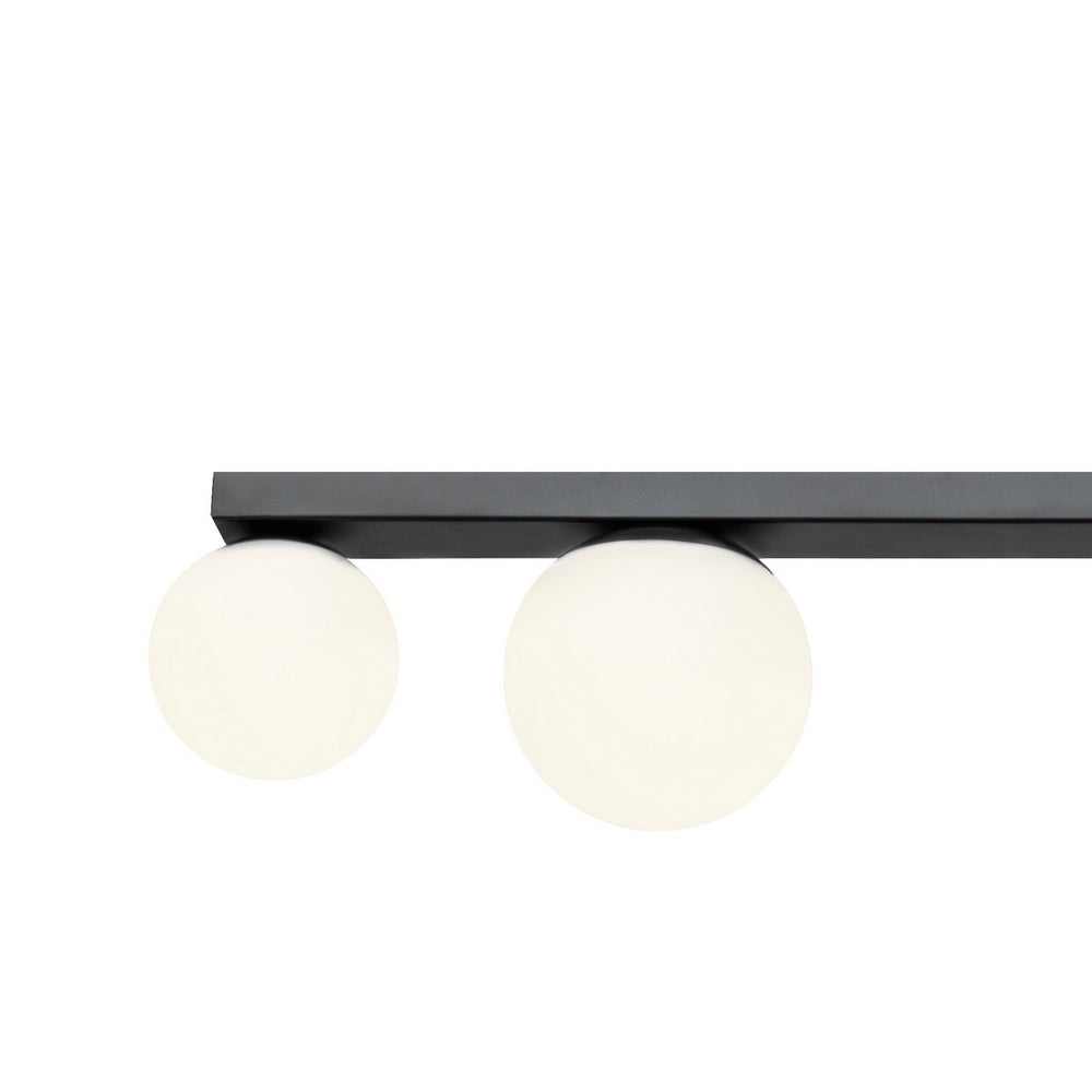 GIGI four-point ceiling lamp black