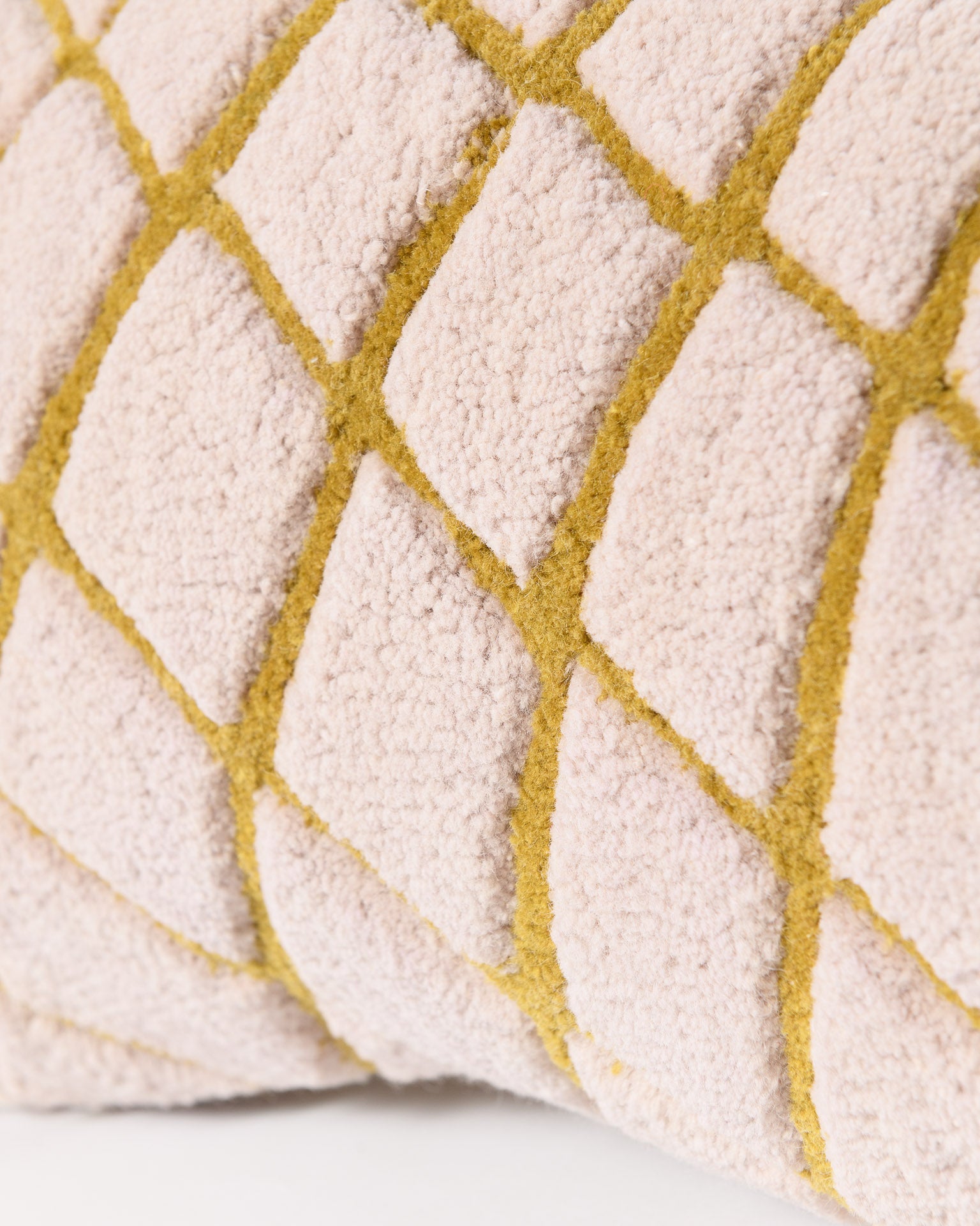 Decorative Cushion GRID SLIM Beige