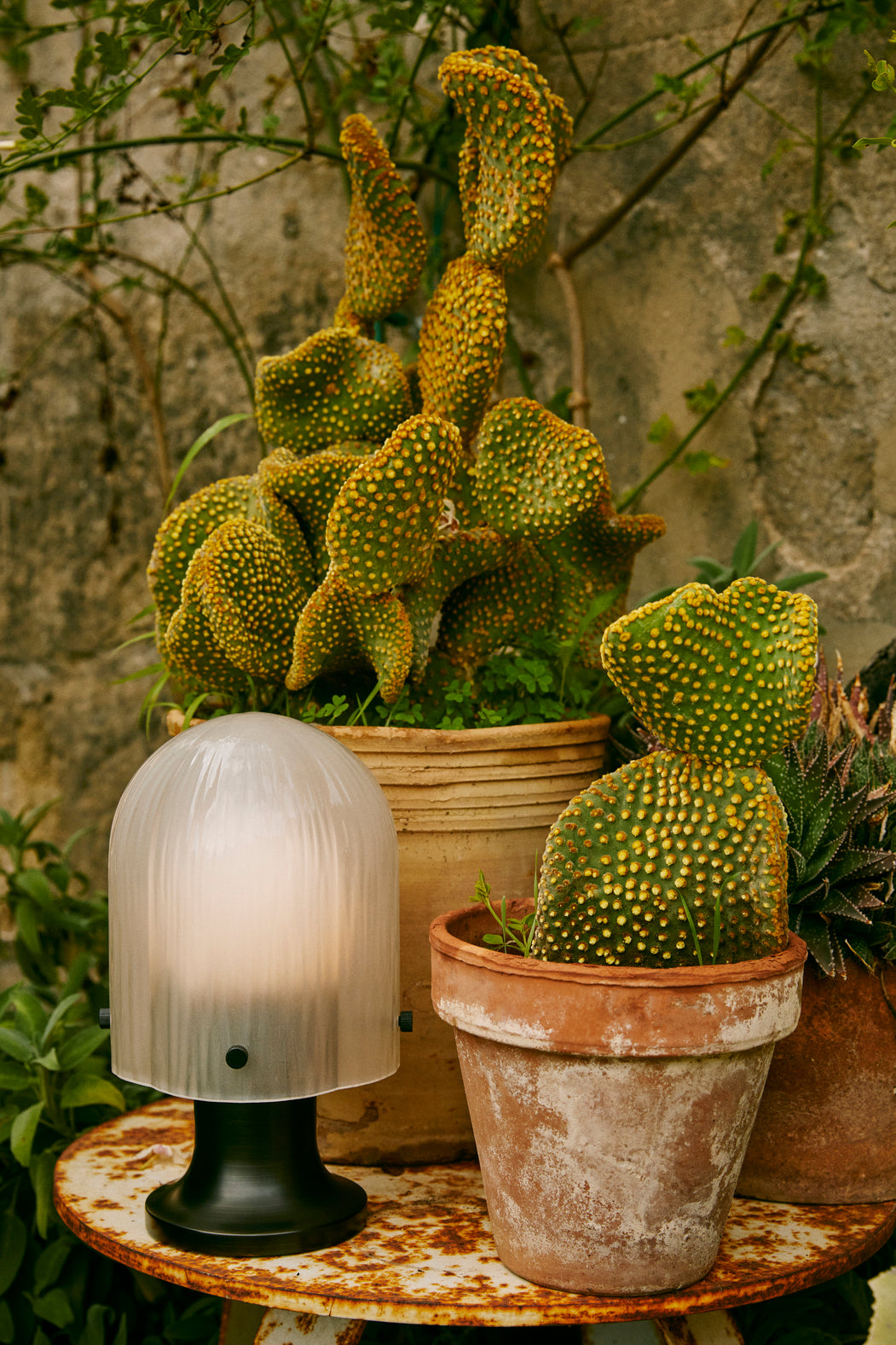 Portable lamp SEINE glass