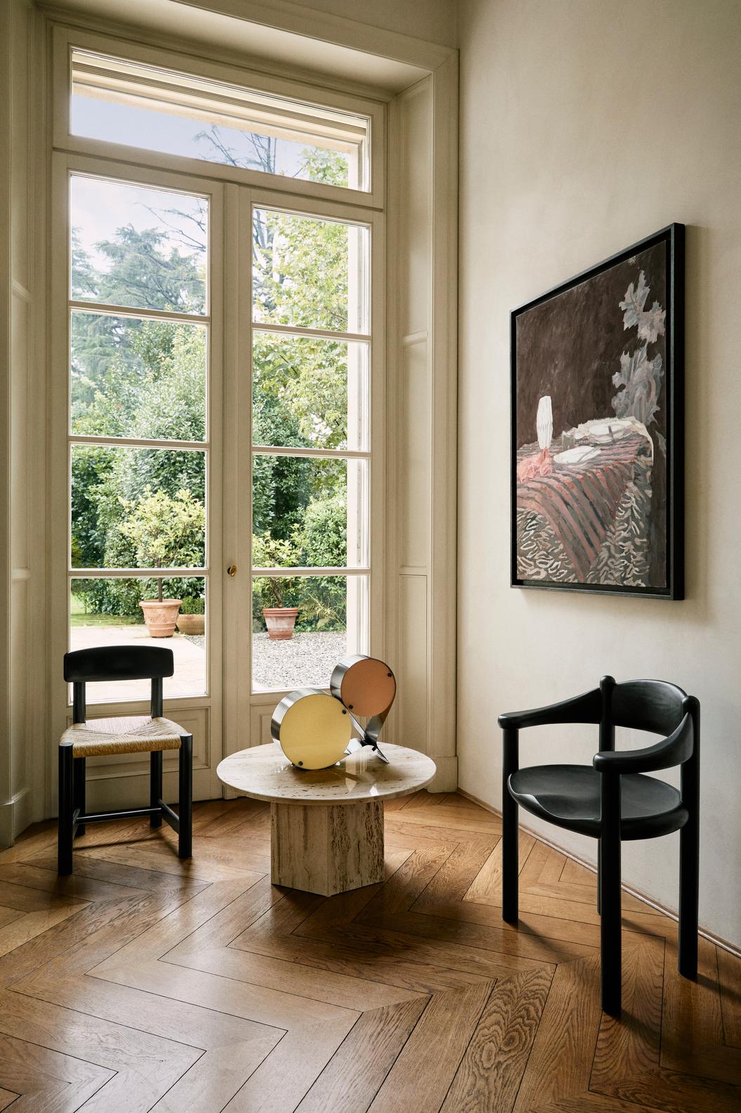 Kávový stolík EPIC grafitová oceľ