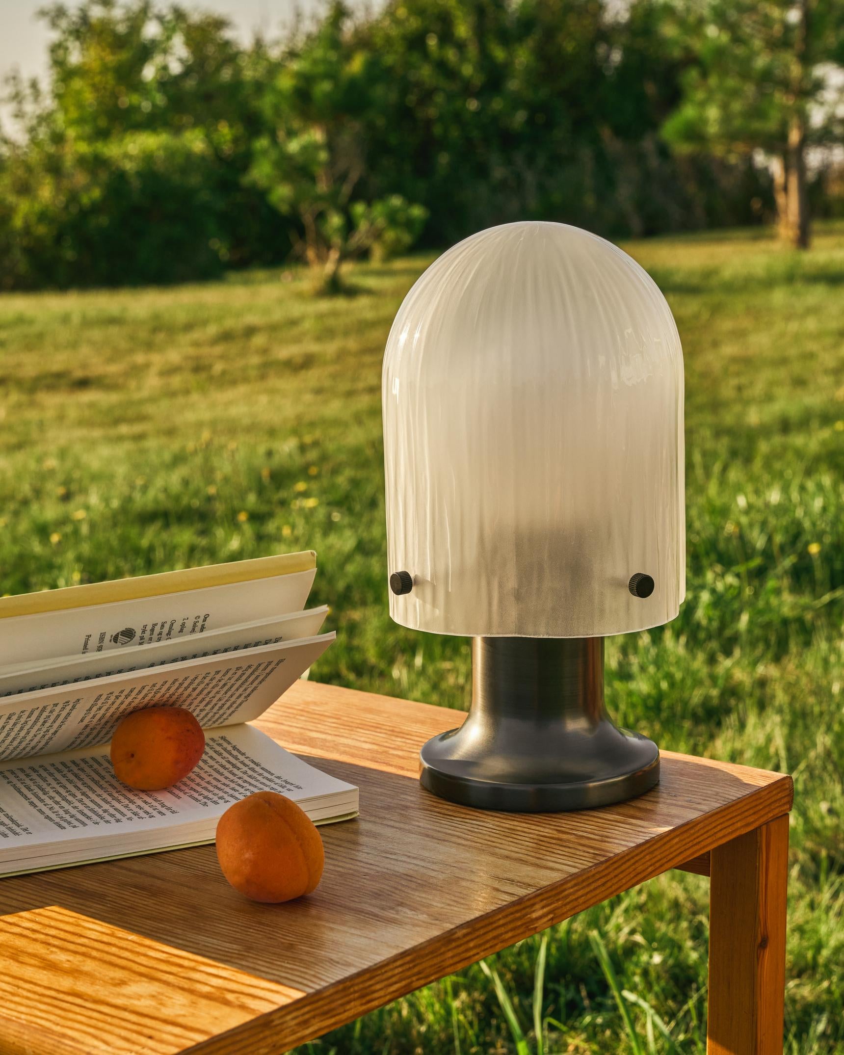 Portable lamp SEINE glass