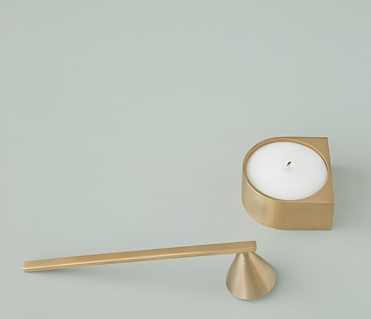 Candle Snuffer EXTINGUISHER brass
