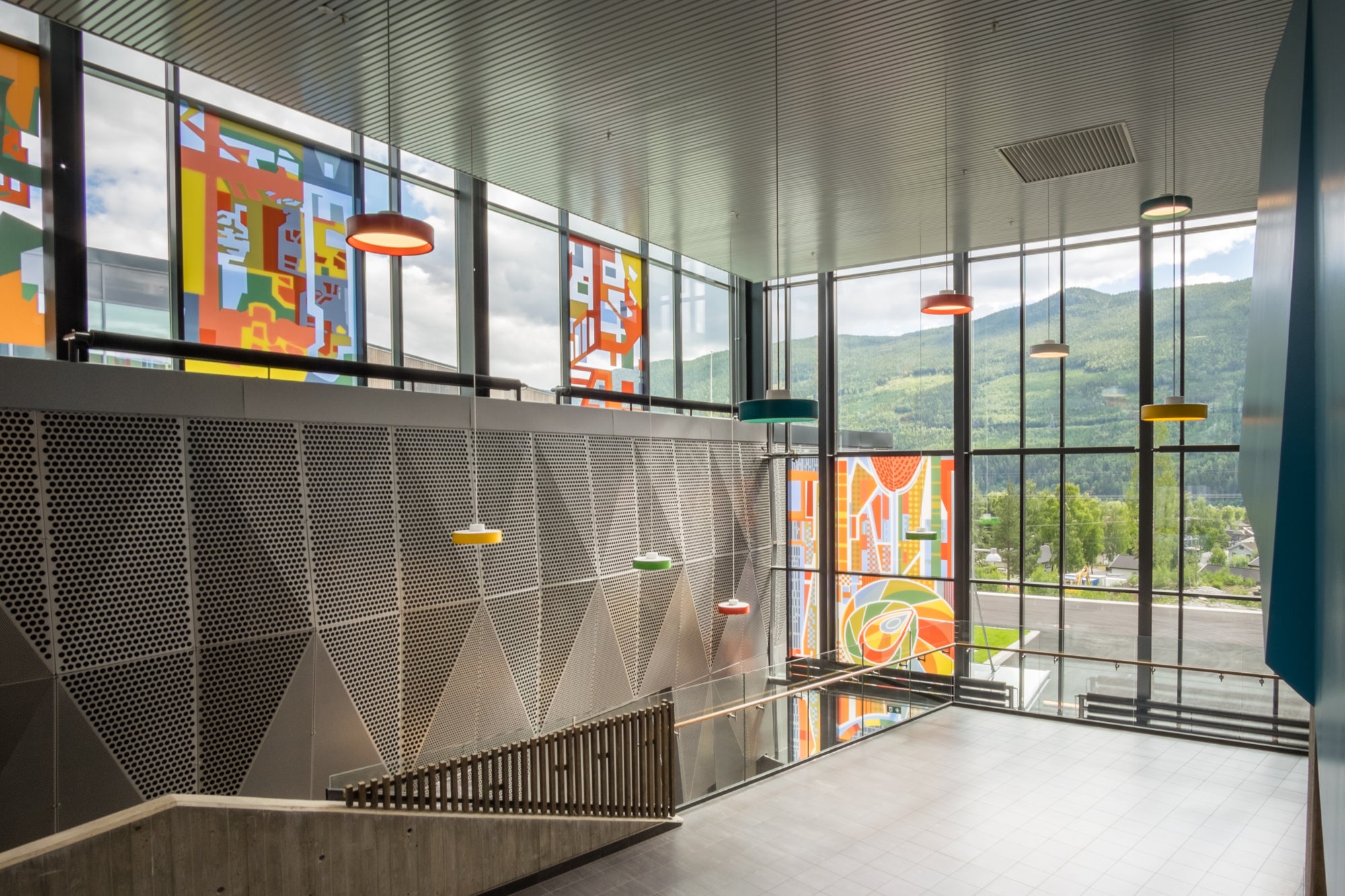 Závesná lampa LP CIRCLE žltá