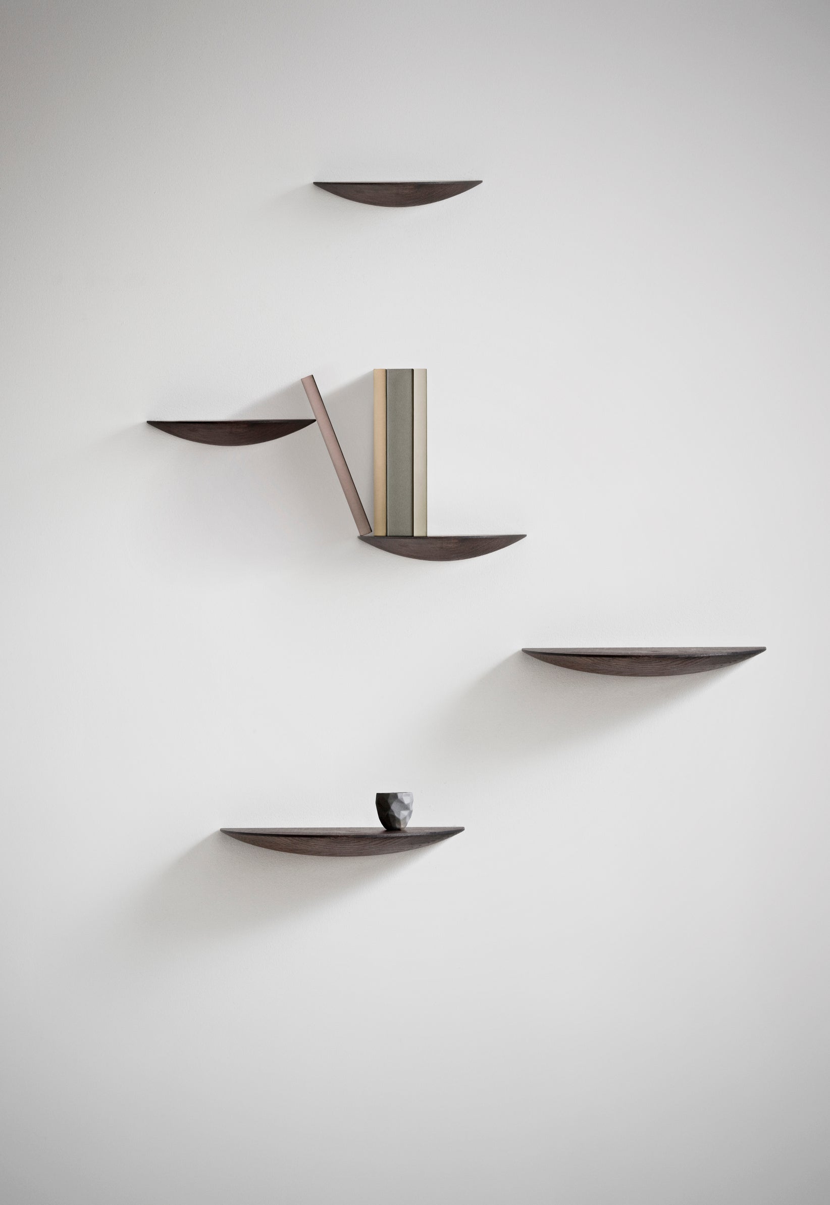 GRIDGY FUNGI wall shelf oak wood