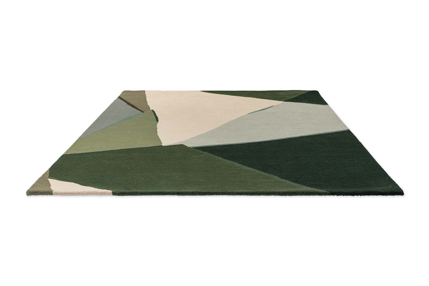 Sumi Reflect Fern Pistachio rug beige-green