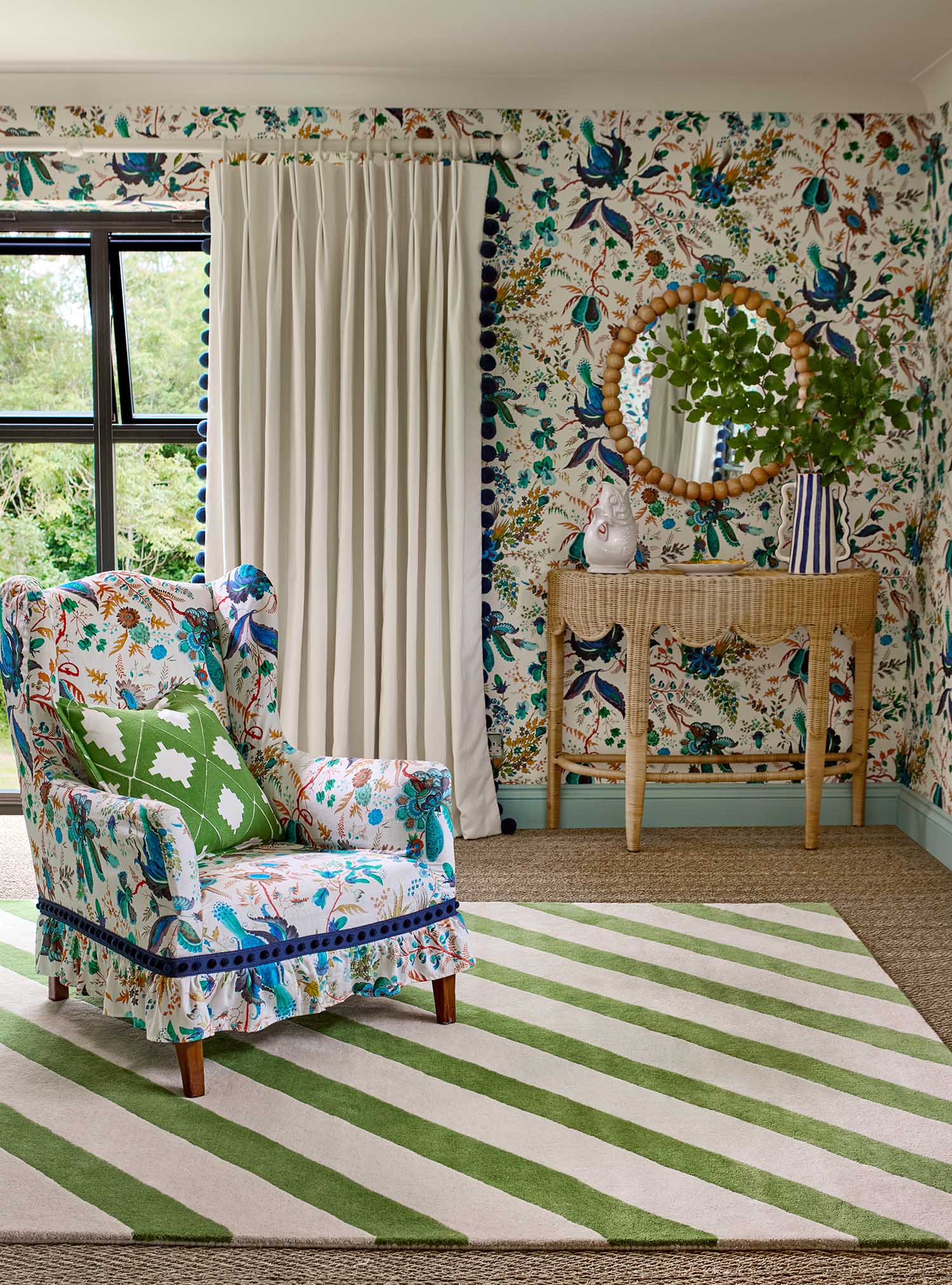 Paper Straw Peridot Green-Bega