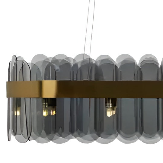 Luster JULIO sklo so zlatom