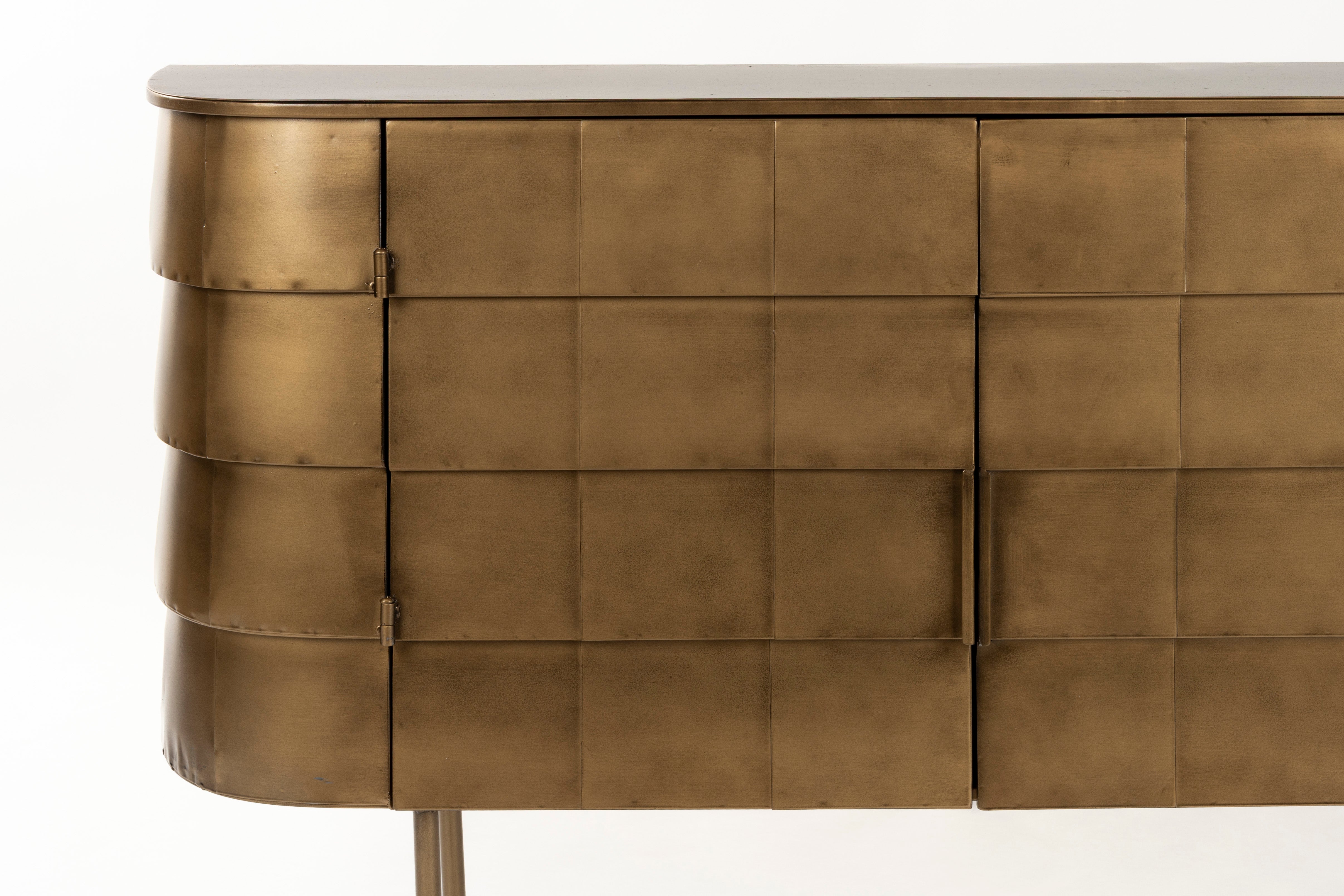 HANNA Cabinet Antique Gold