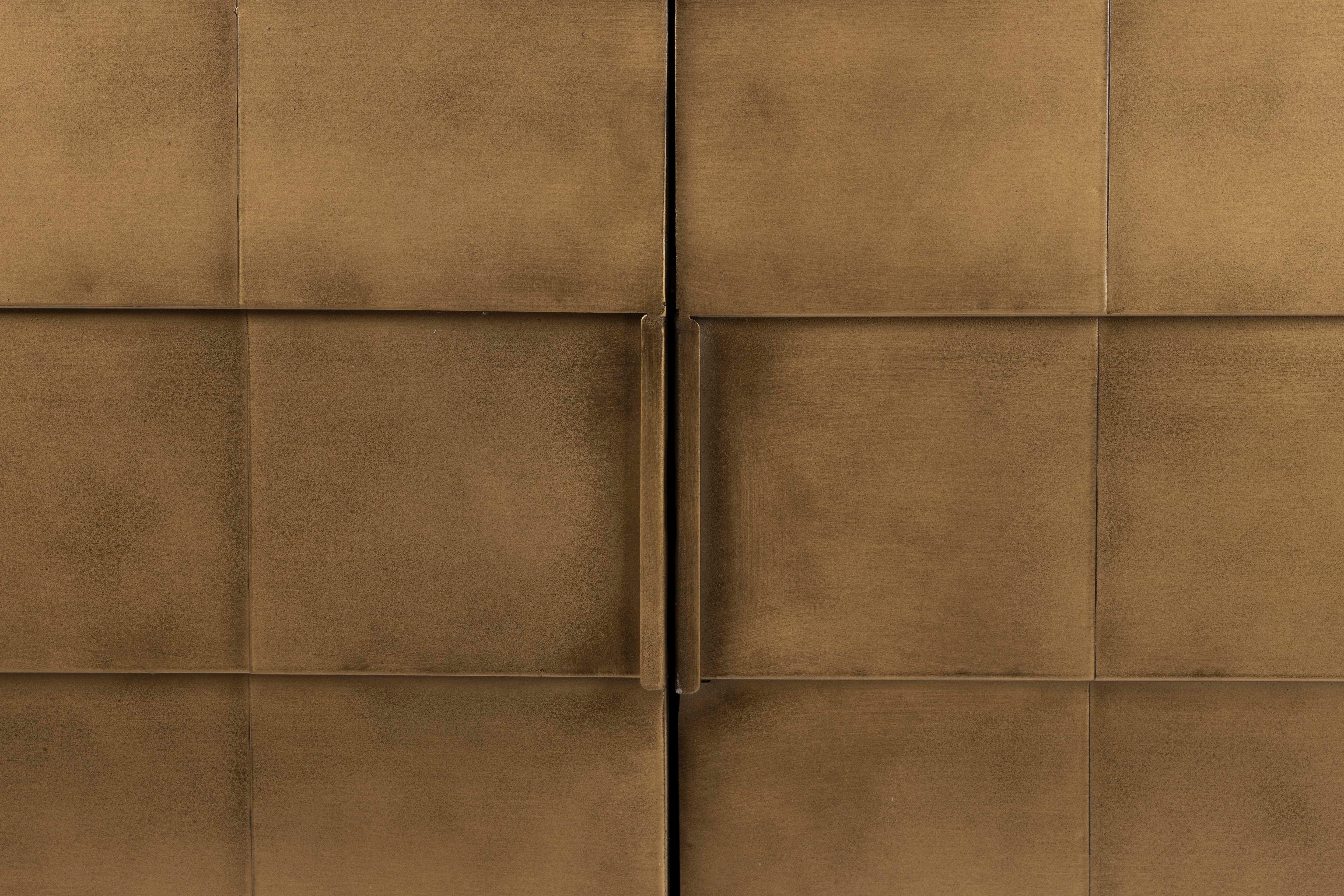 HANNA Cabinet Antique Gold