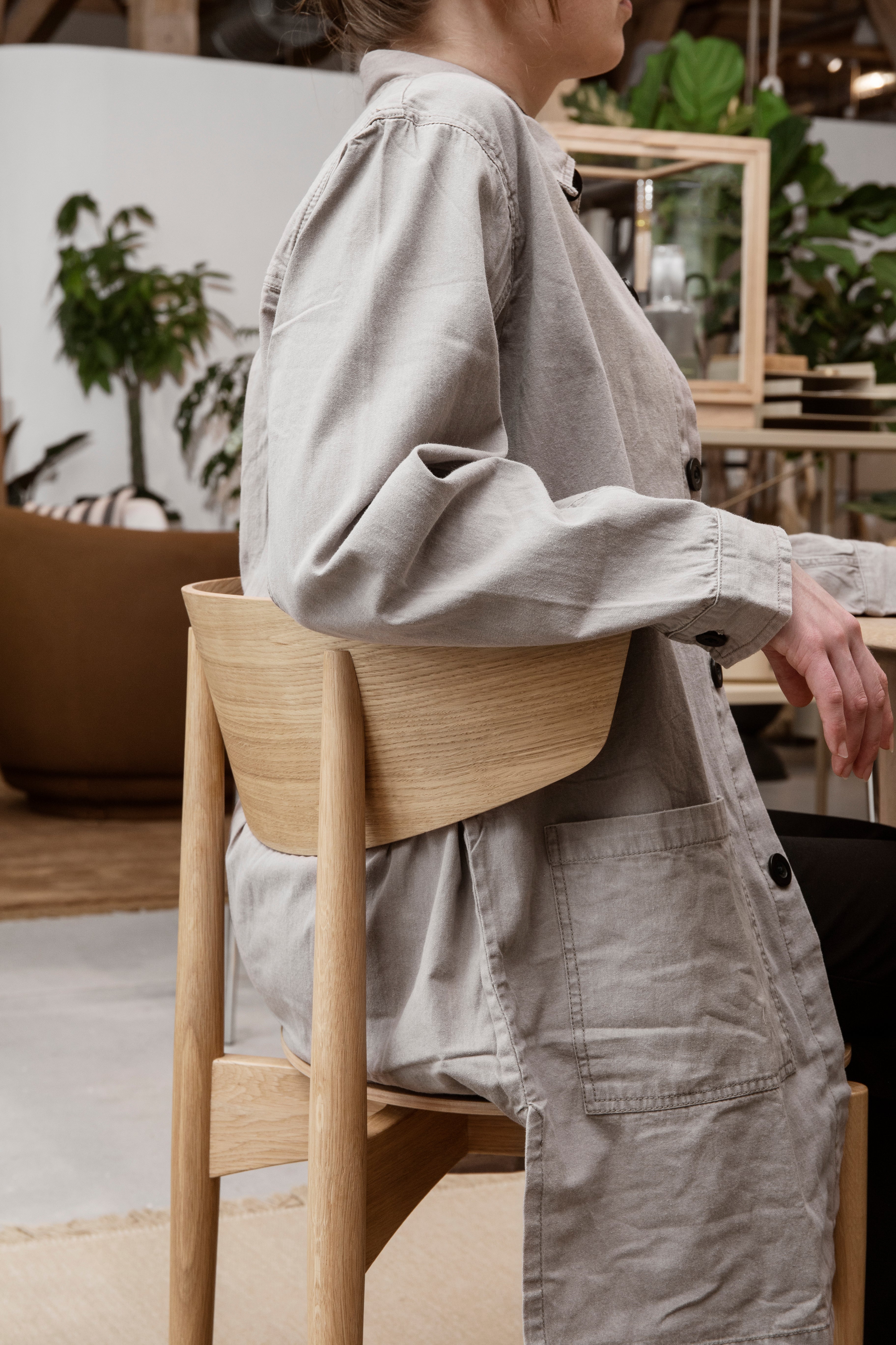 Stolička HERMAN WOOD prírodný buk