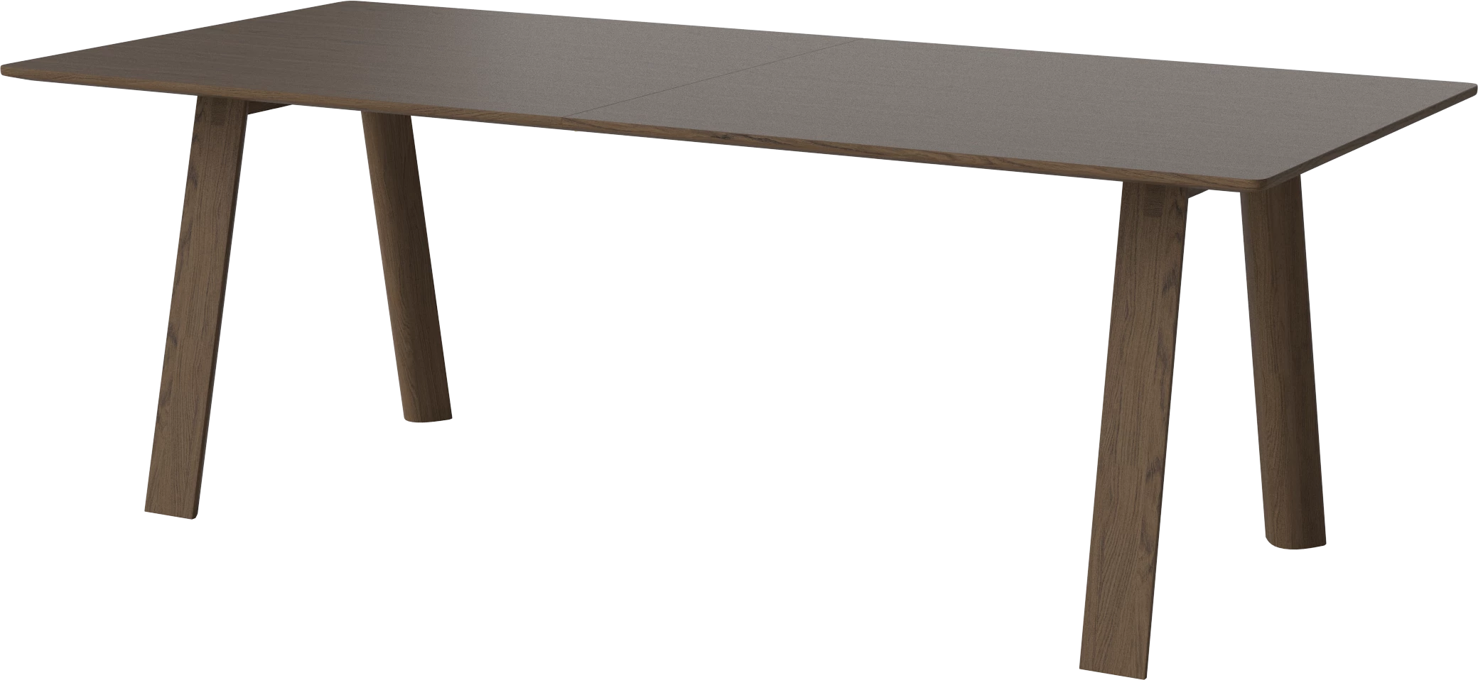 Rozkladací stôl HILL tmavé dubové drevo