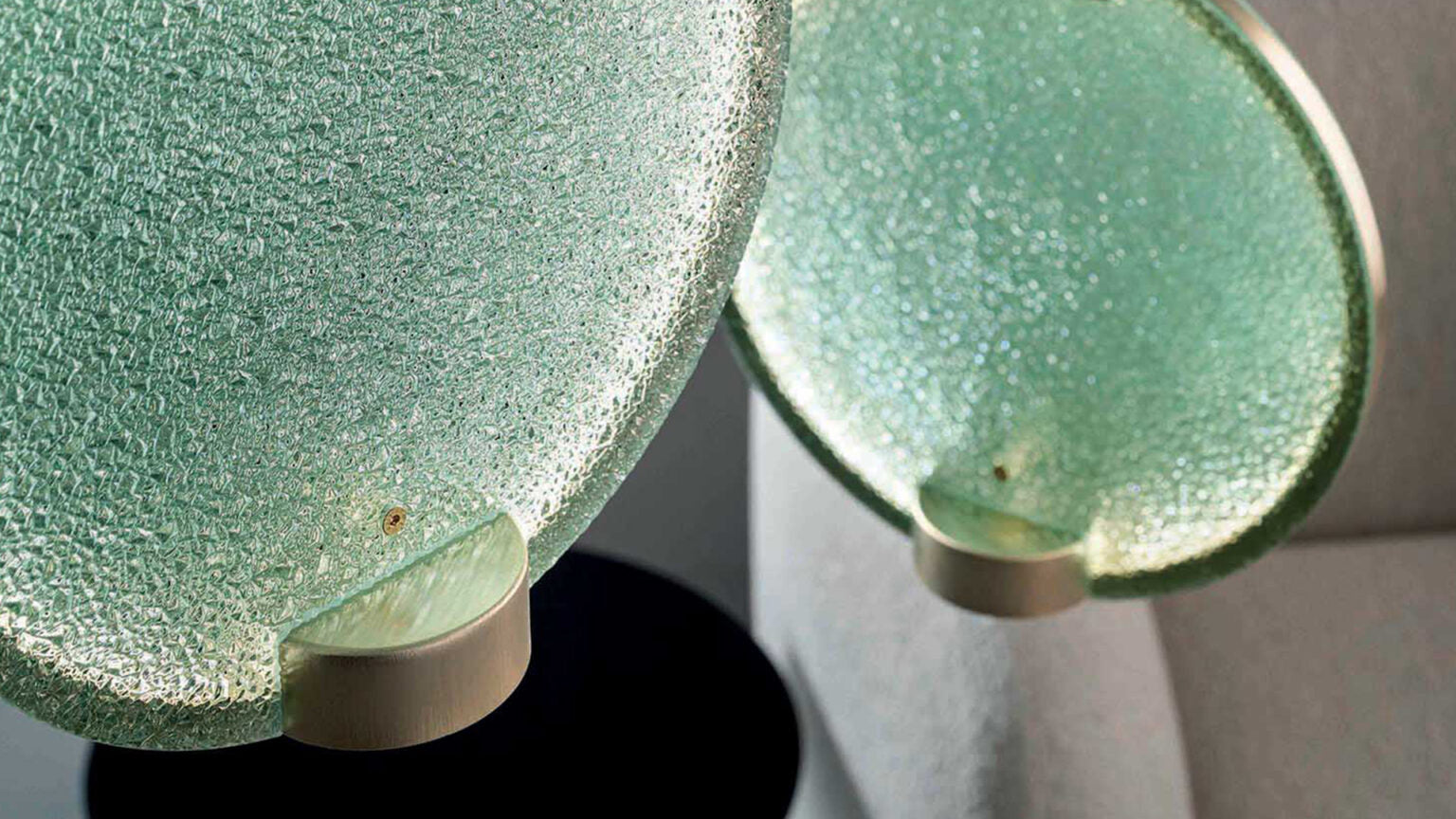 Závesná lampa HORO S5 brúsený mosadz