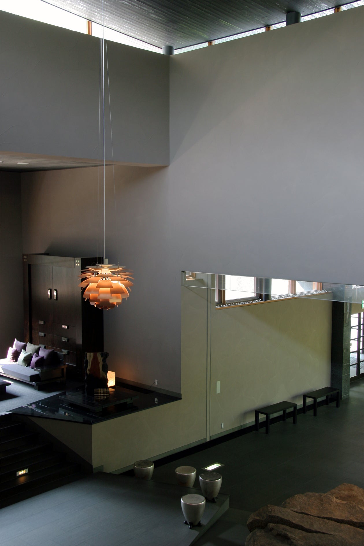 Závesná lampa PH LOUVRE biela