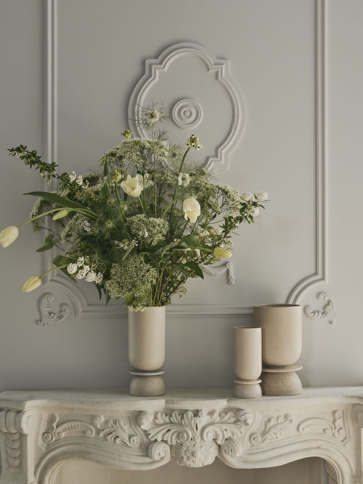 Váza HOUR piesková keramika