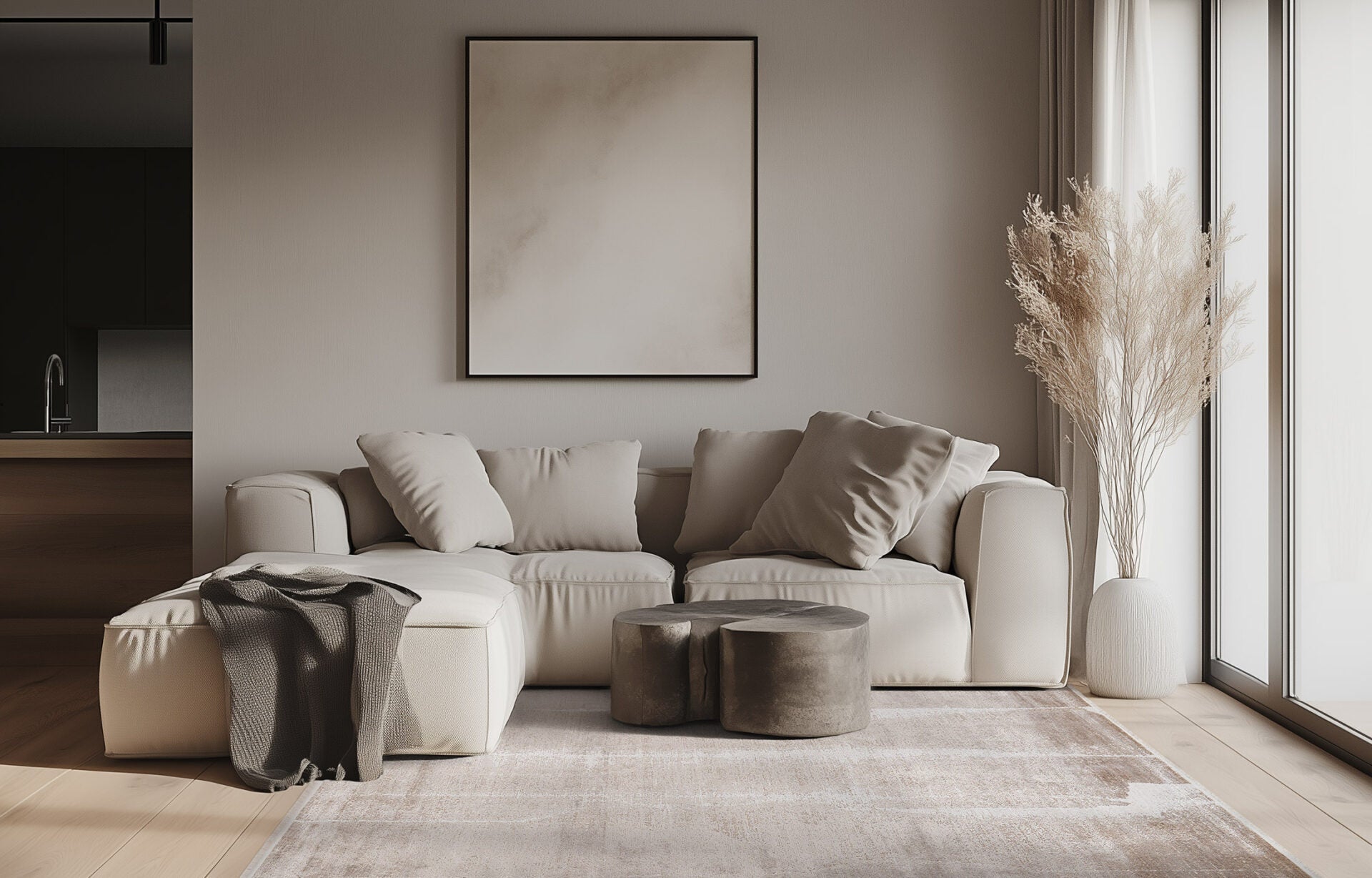 Koberec SAVANNA béžový