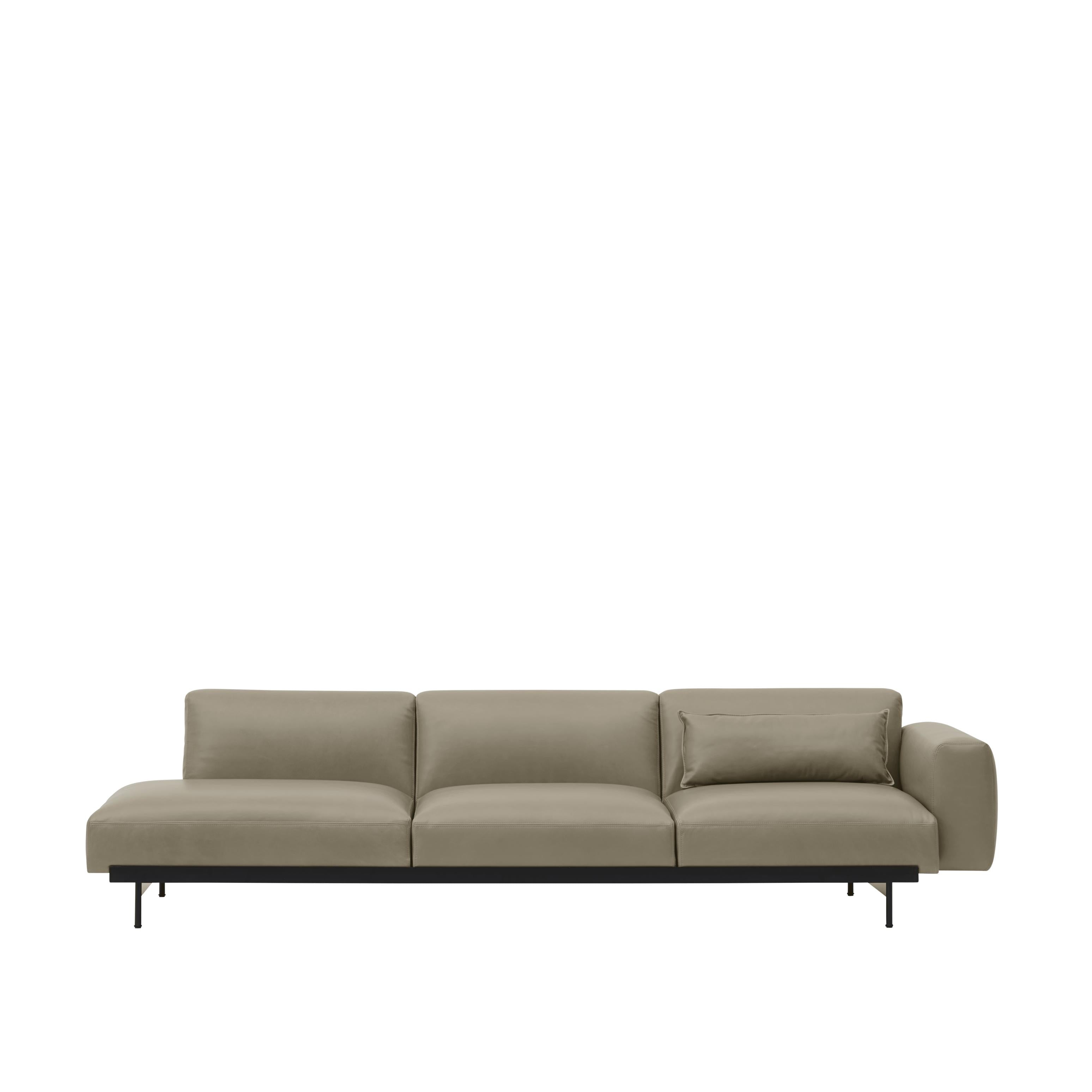 Sofa 3-miestna otvorená ľavostranná IN SITU čalúnená